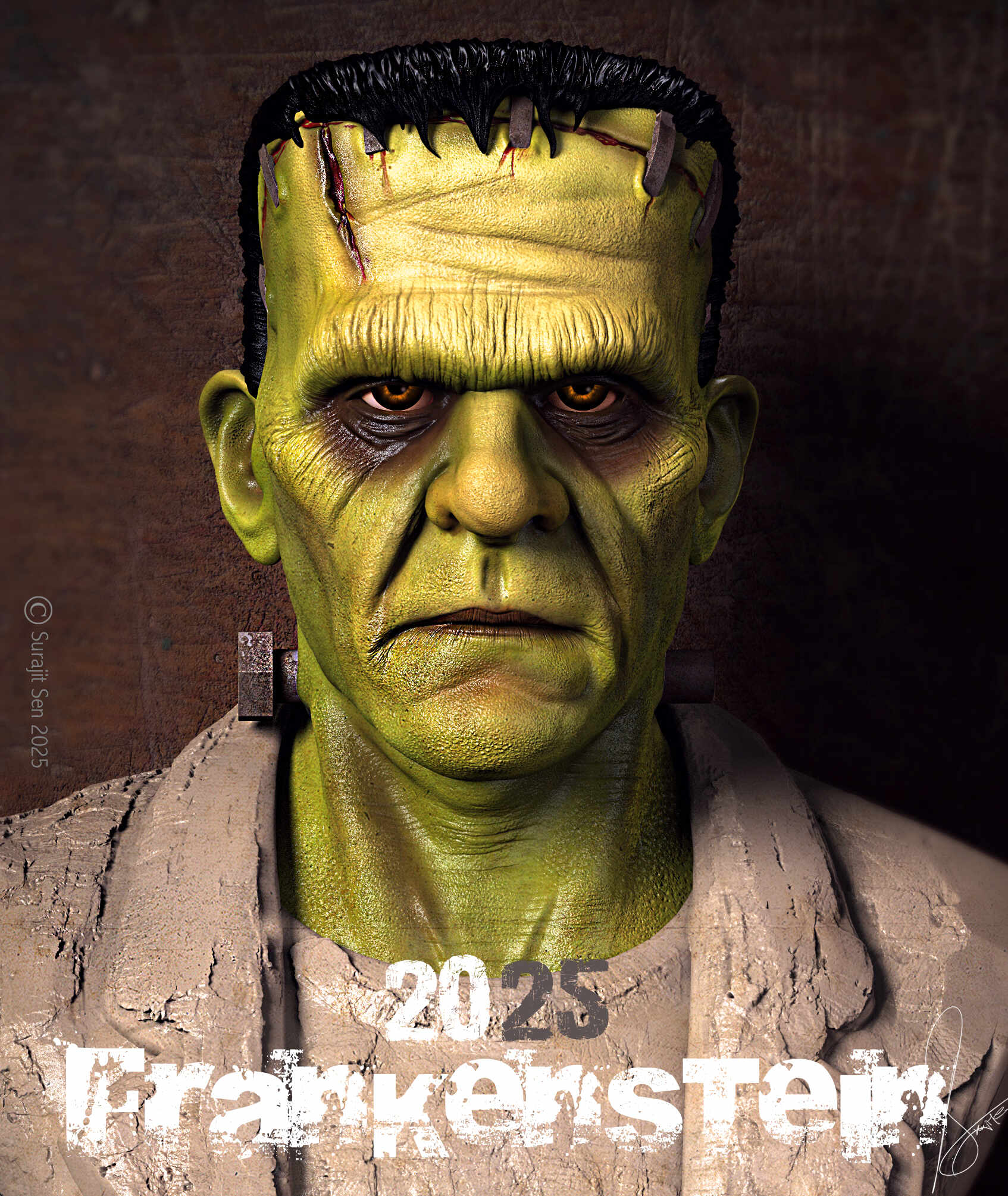 Frankenstein_Digital_Sculpture_SurajitSen_June2025B