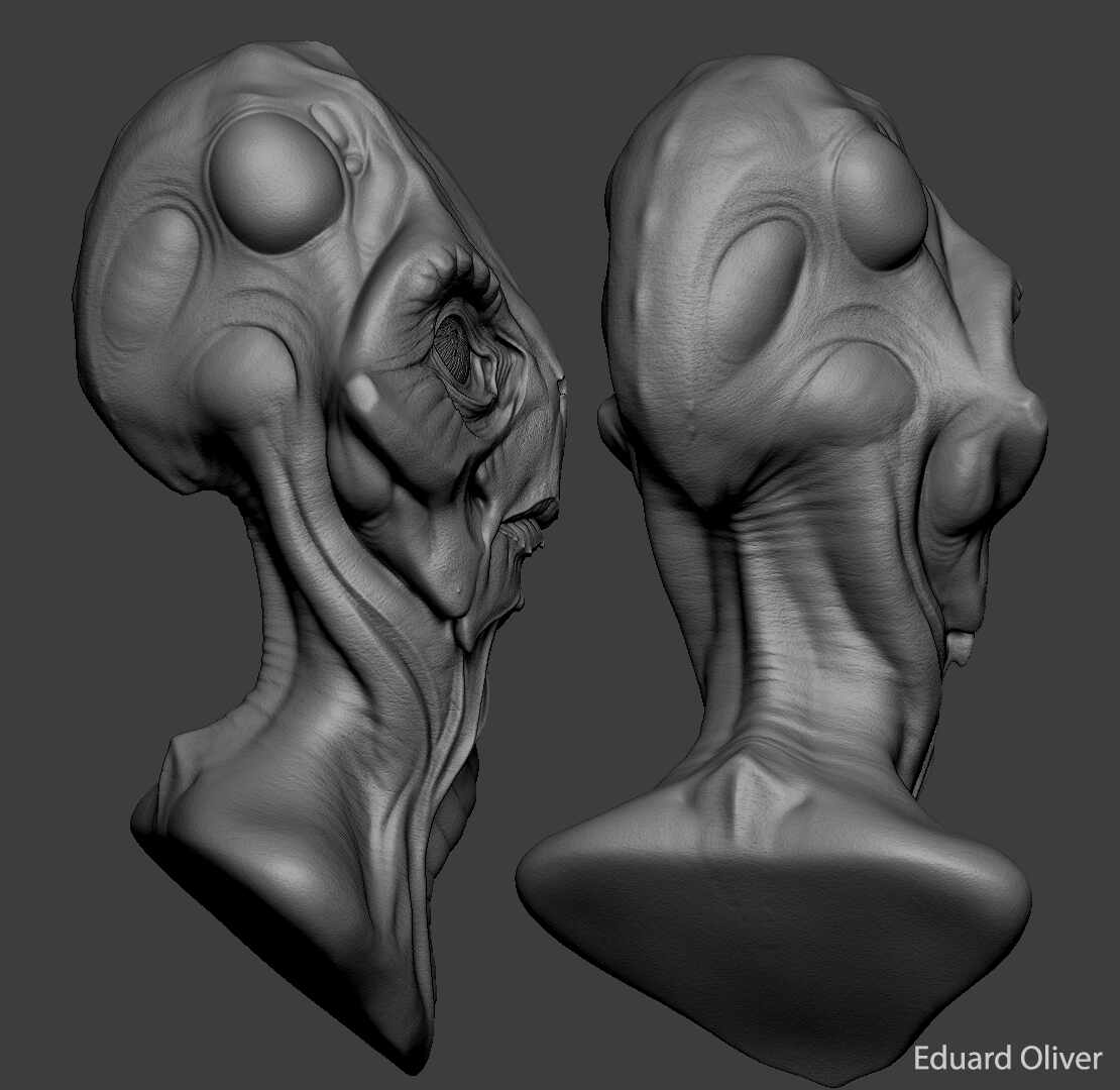 Alien01_EduardOliver_ZbrushViewport02