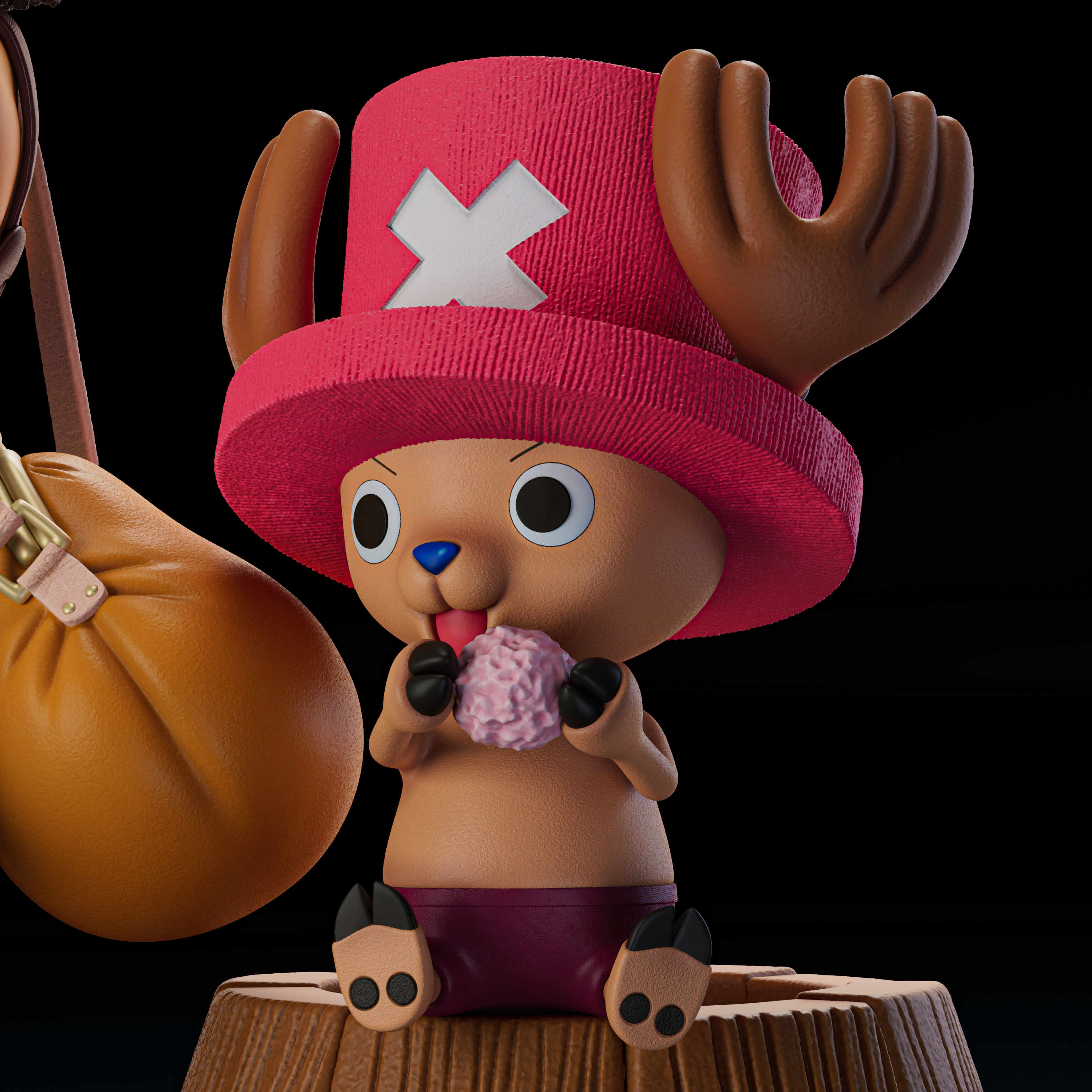 Juan Francisco Sanchez Diaz_Usopp_and_Chopper_render07.3