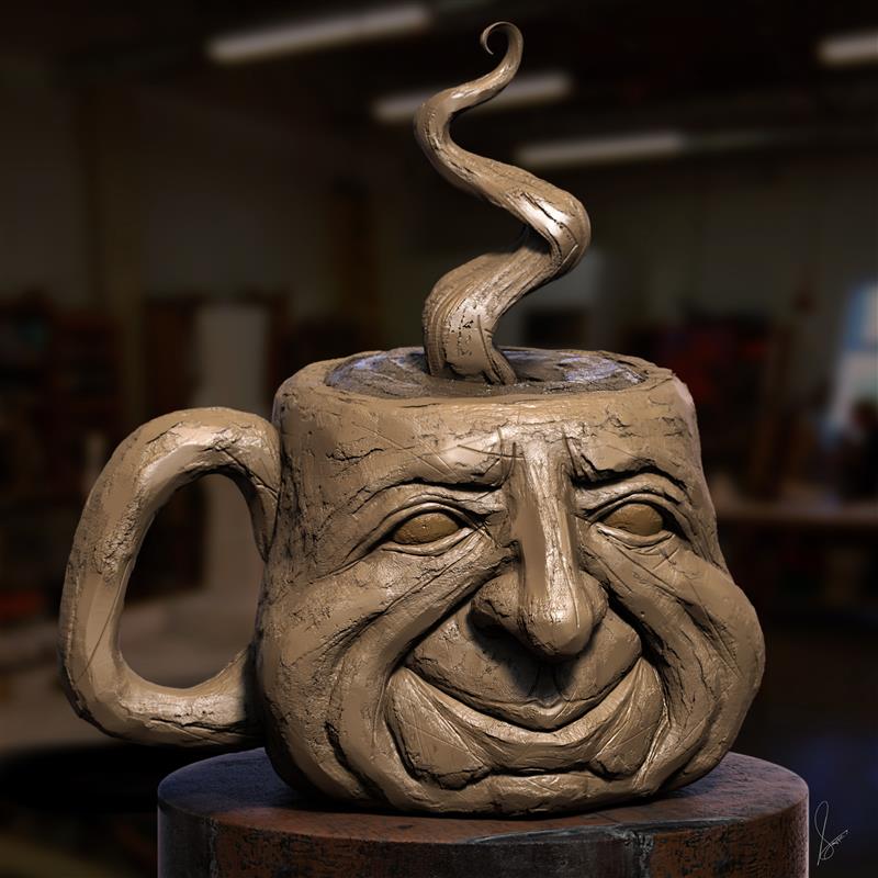 Coffee_mug_Digital_Sculpture_SurajitSen_Nov2025 1