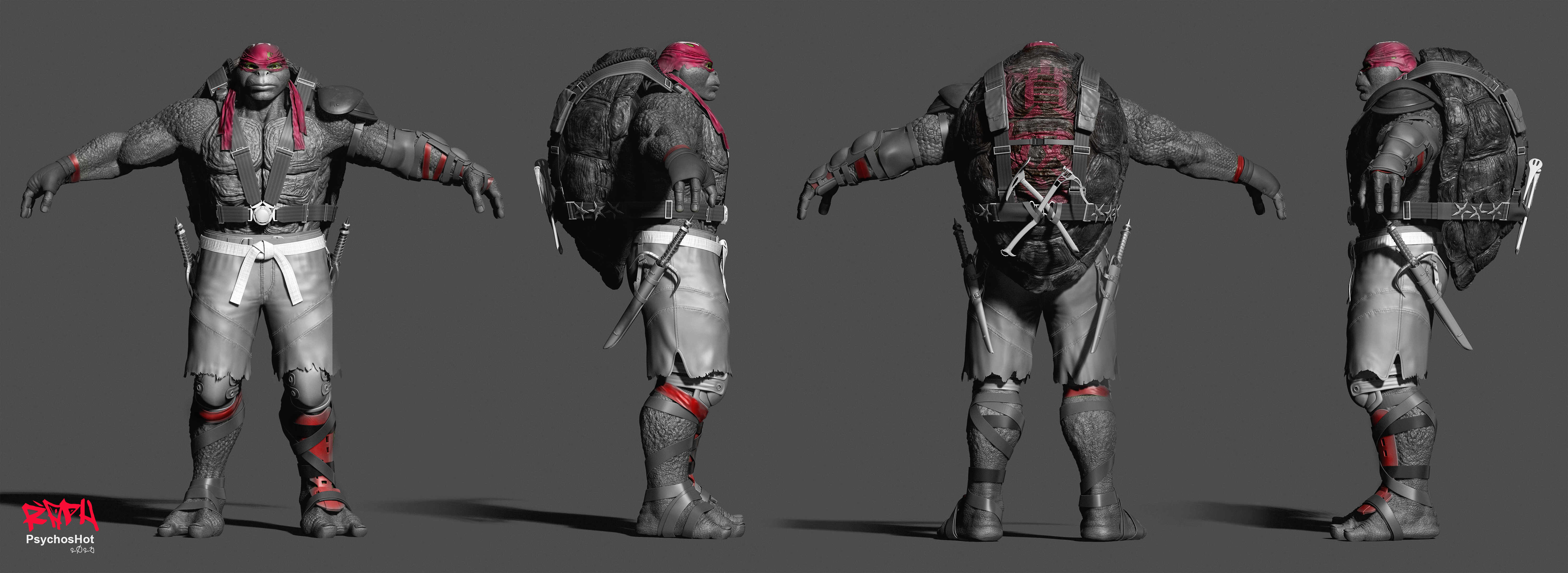 RAPH-ModelSheetZBrush