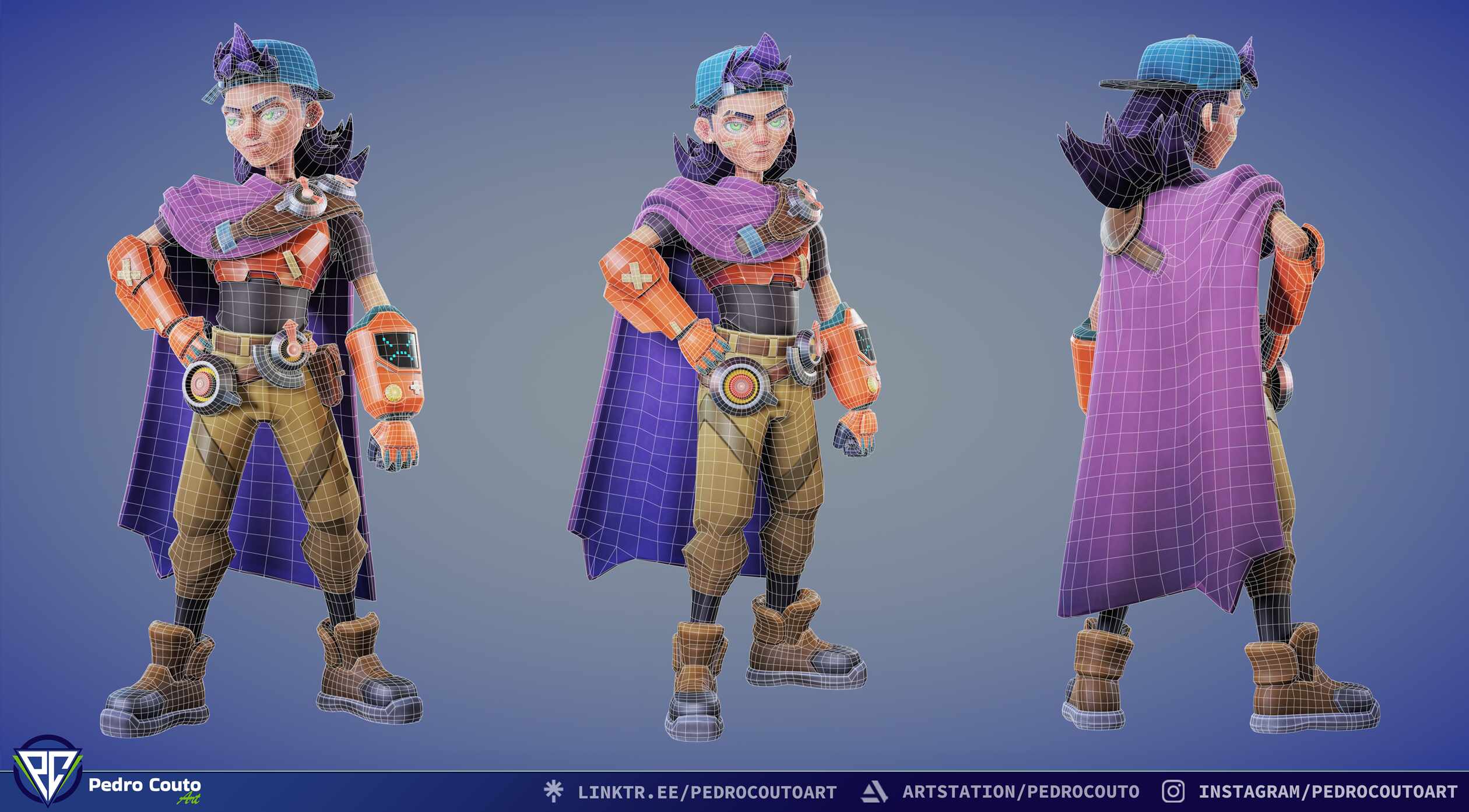 Kid_PoseWireframe_PedroCouto