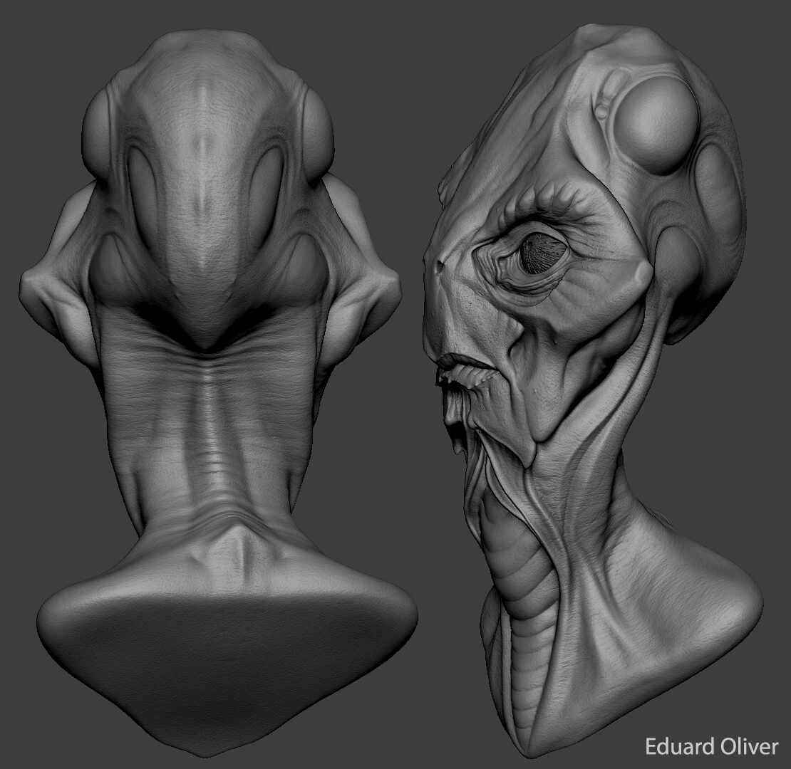 Alien01_EduardOliver_ZbrushViewport03