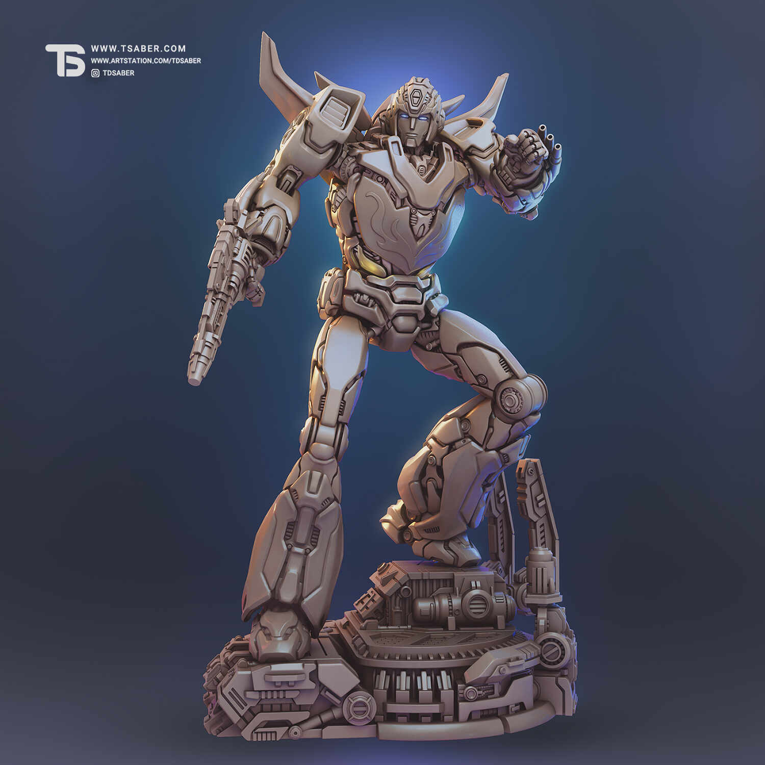 Hotrod - Trasnformers Statue - TSaber 06