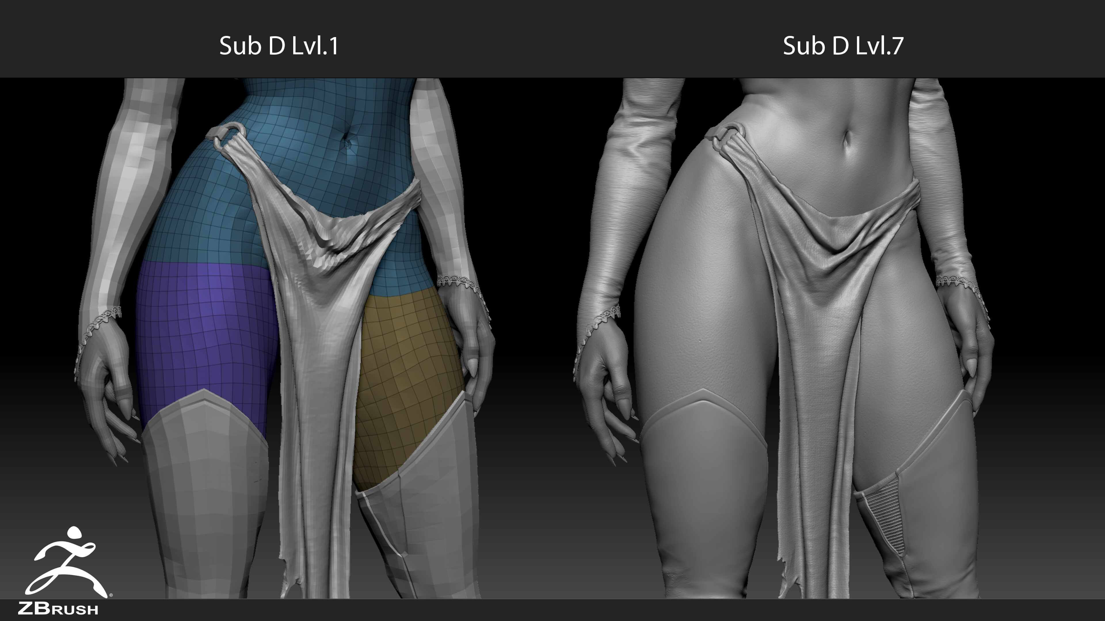 zbrush legs