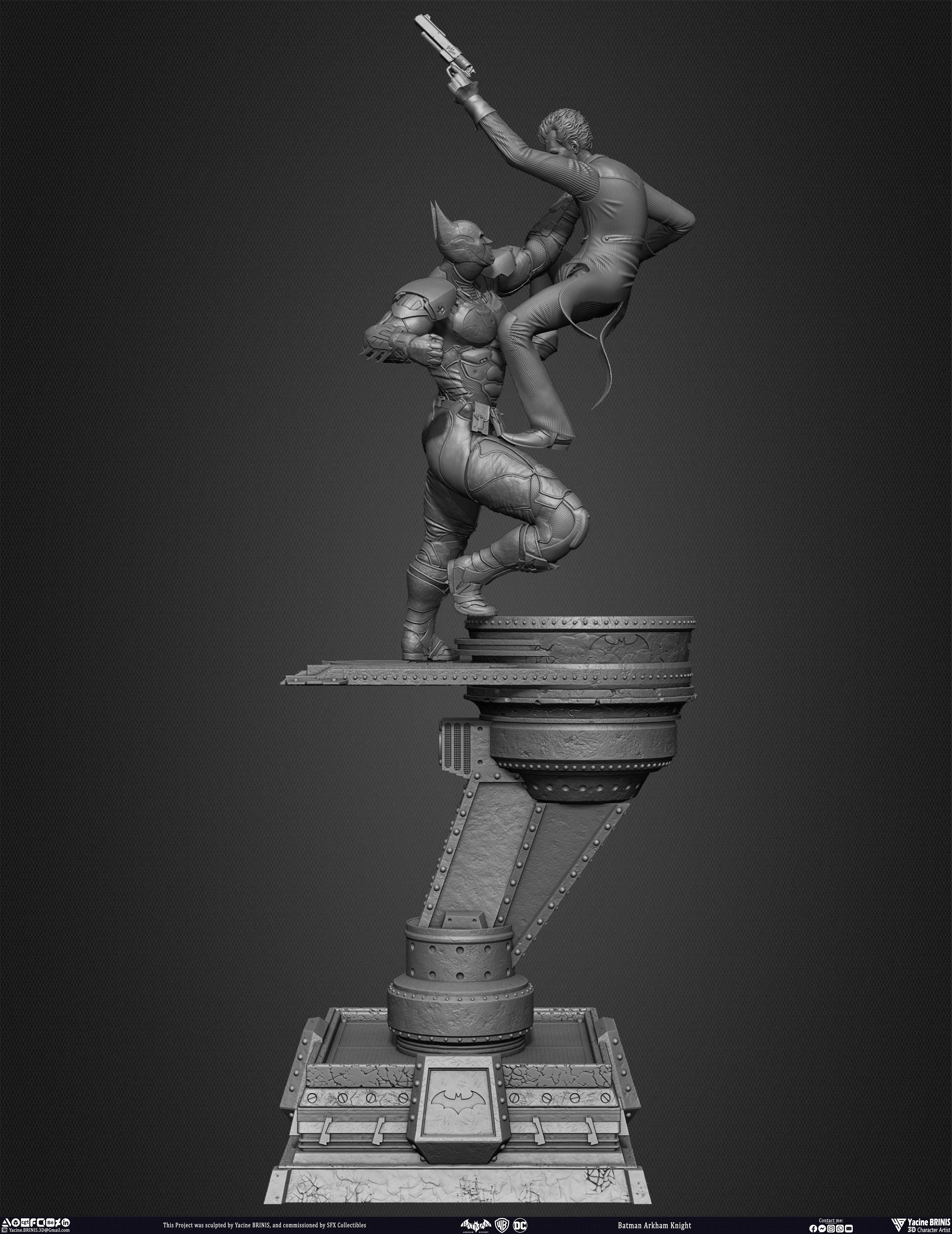 Batman Arkham Knight and Joker Worner Bros Vol 06 Sculpted by Yacine BRINIS 010
