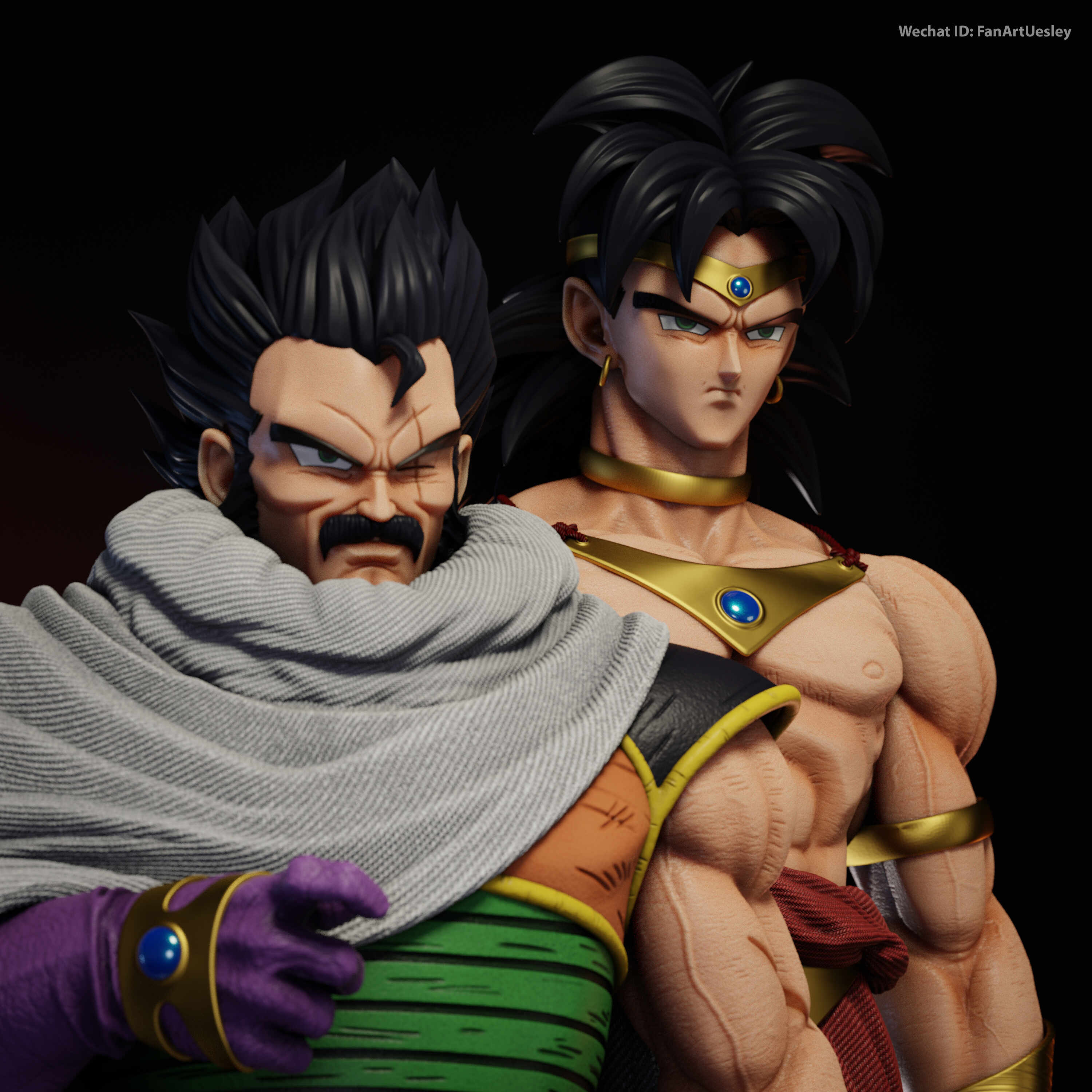 FanArtUesley-BrolyAndParagus-02