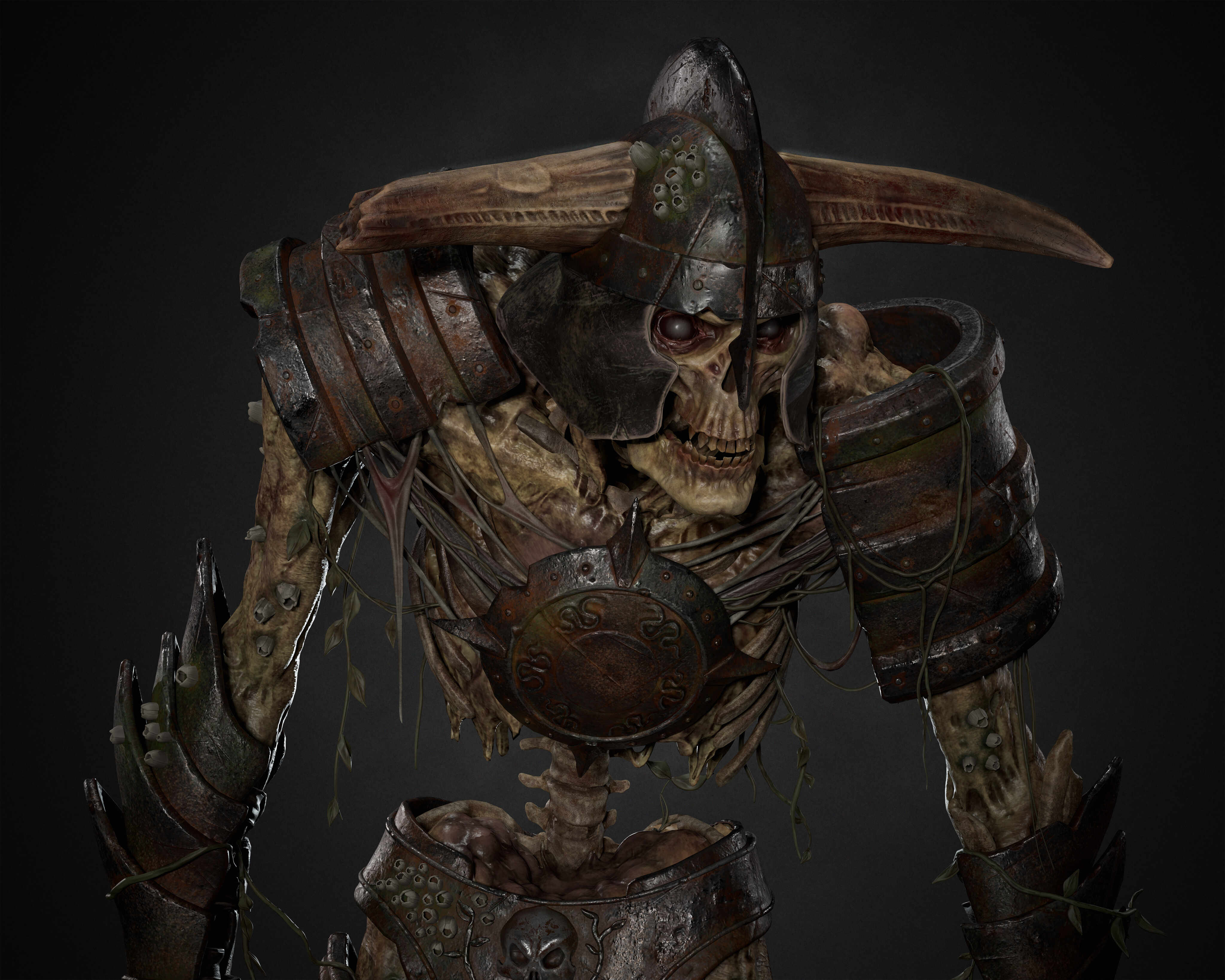 Nitish_kawalia_Undead Warrior_Front_Closeup_3