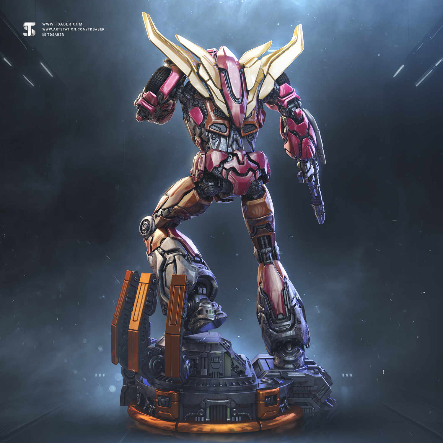 Hotrod - Trasnformers Statue - TSaber 02