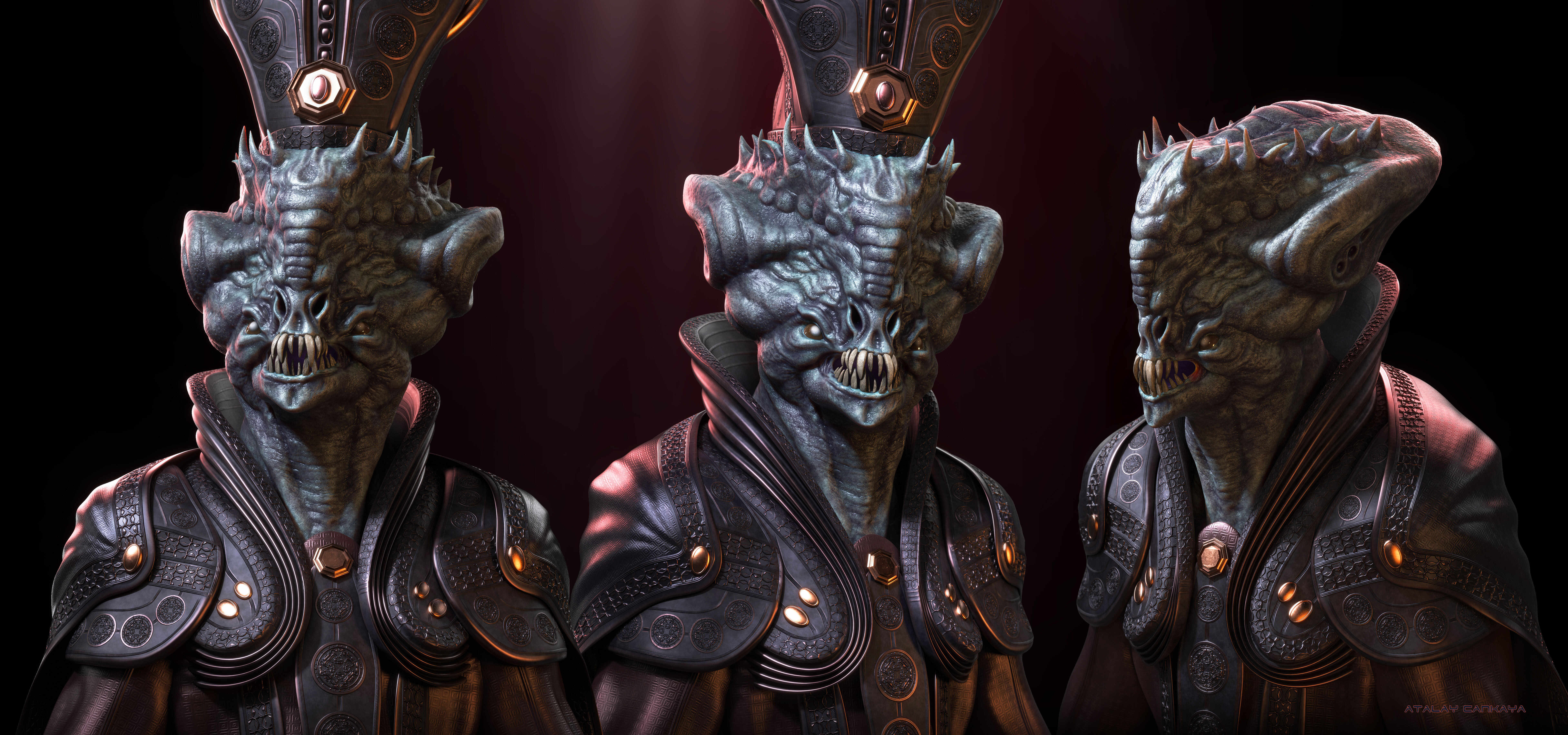 Alien Priest All - 1