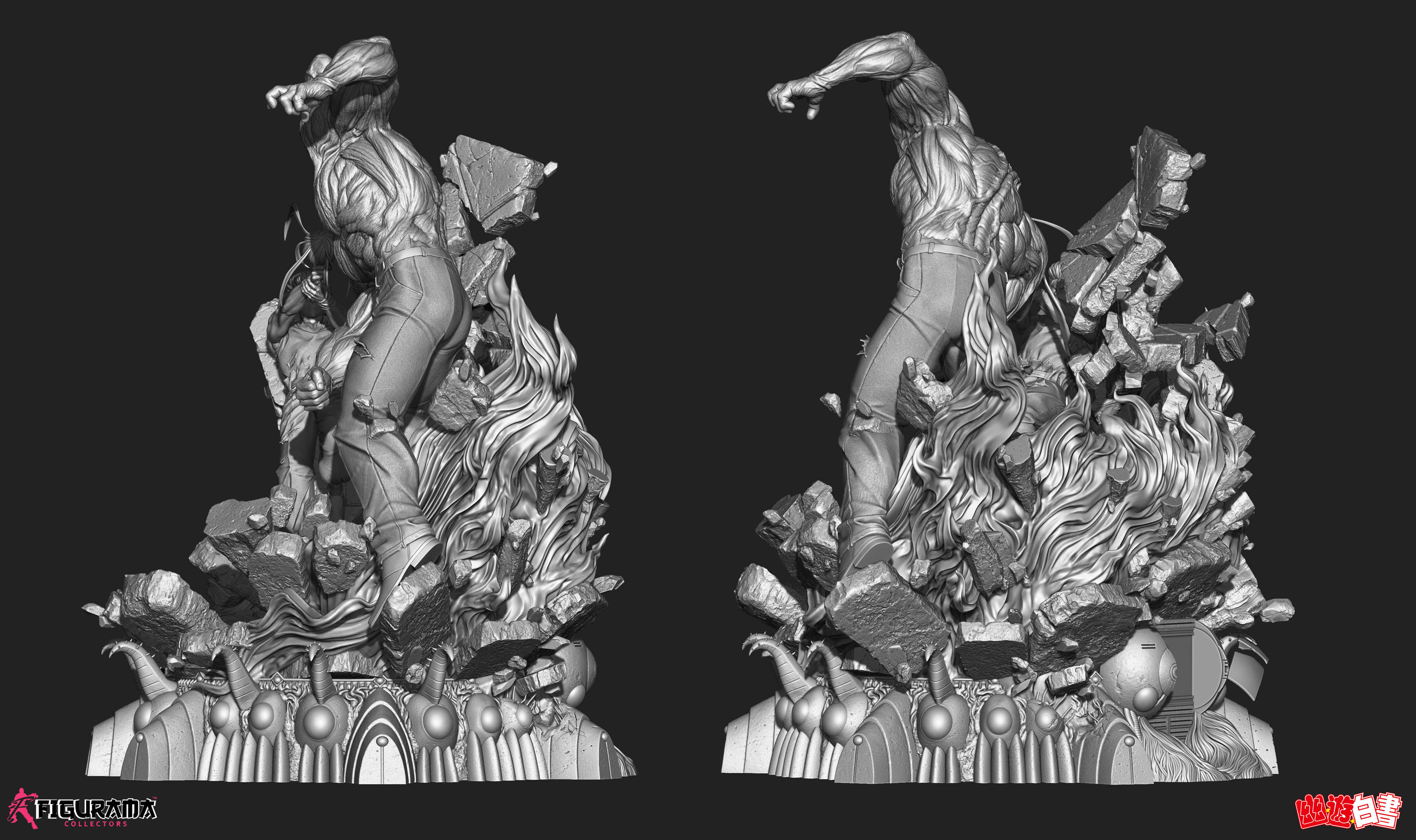 Yuyu_Hakusho_Zbrush_Gray_02