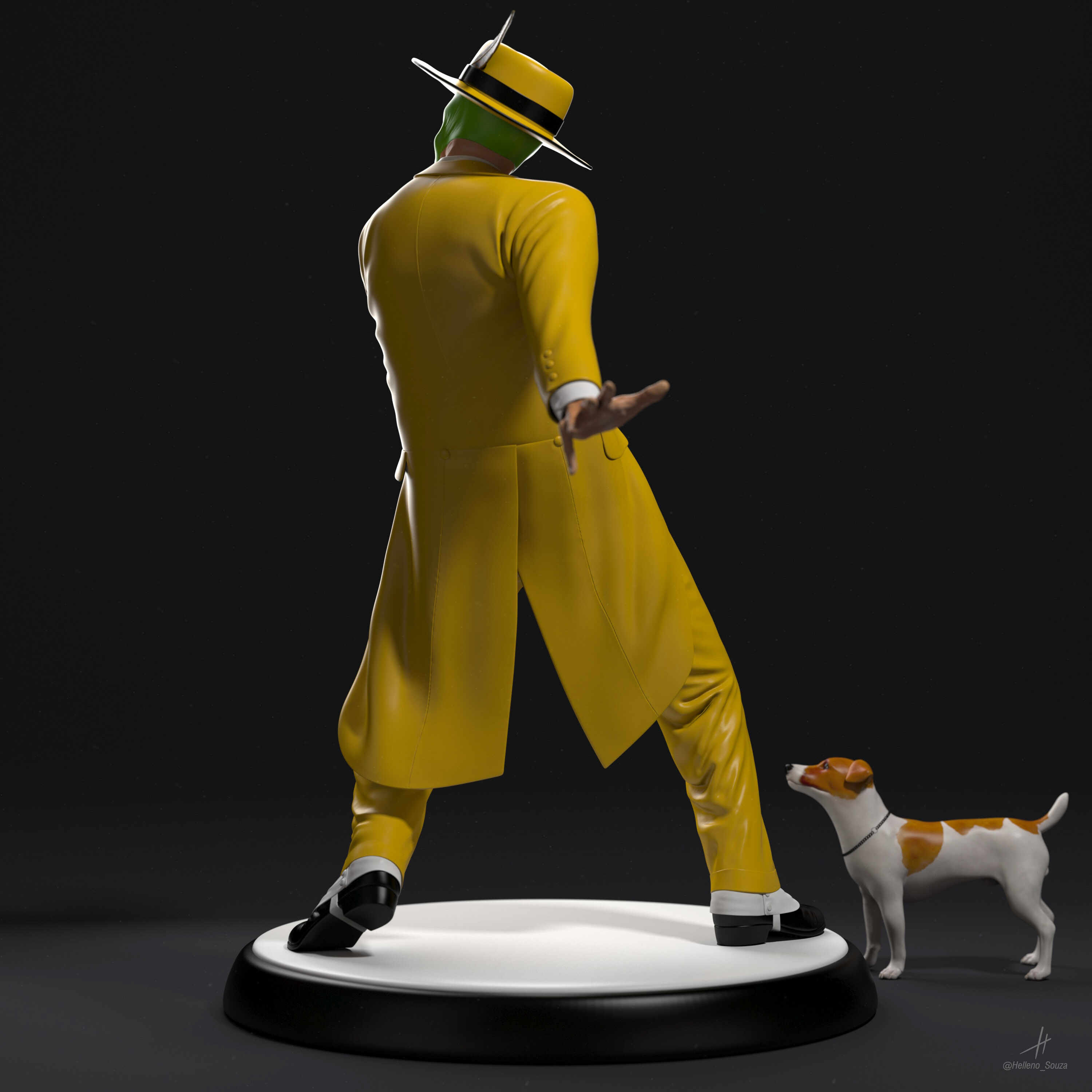 Milo e The Mask - Render3DSMax 06 (Back-L) (Ass)