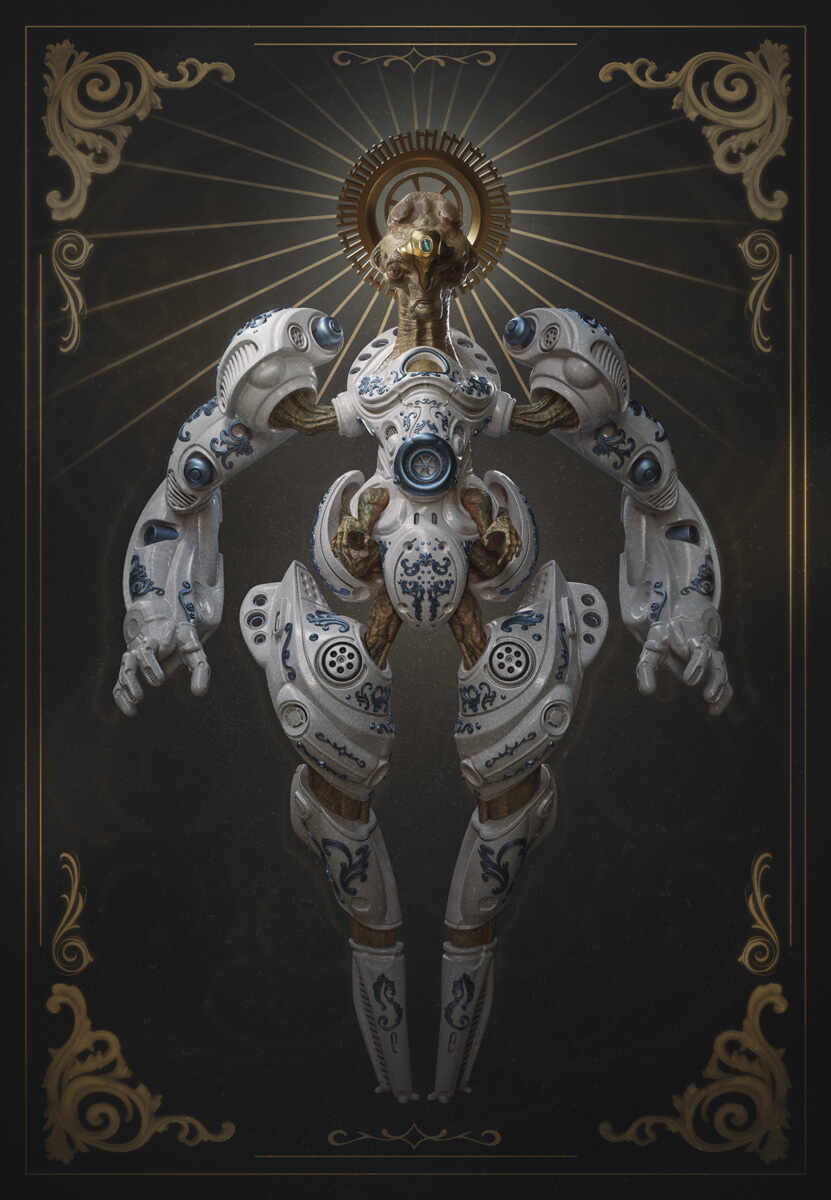 The Porcelain Sentinel