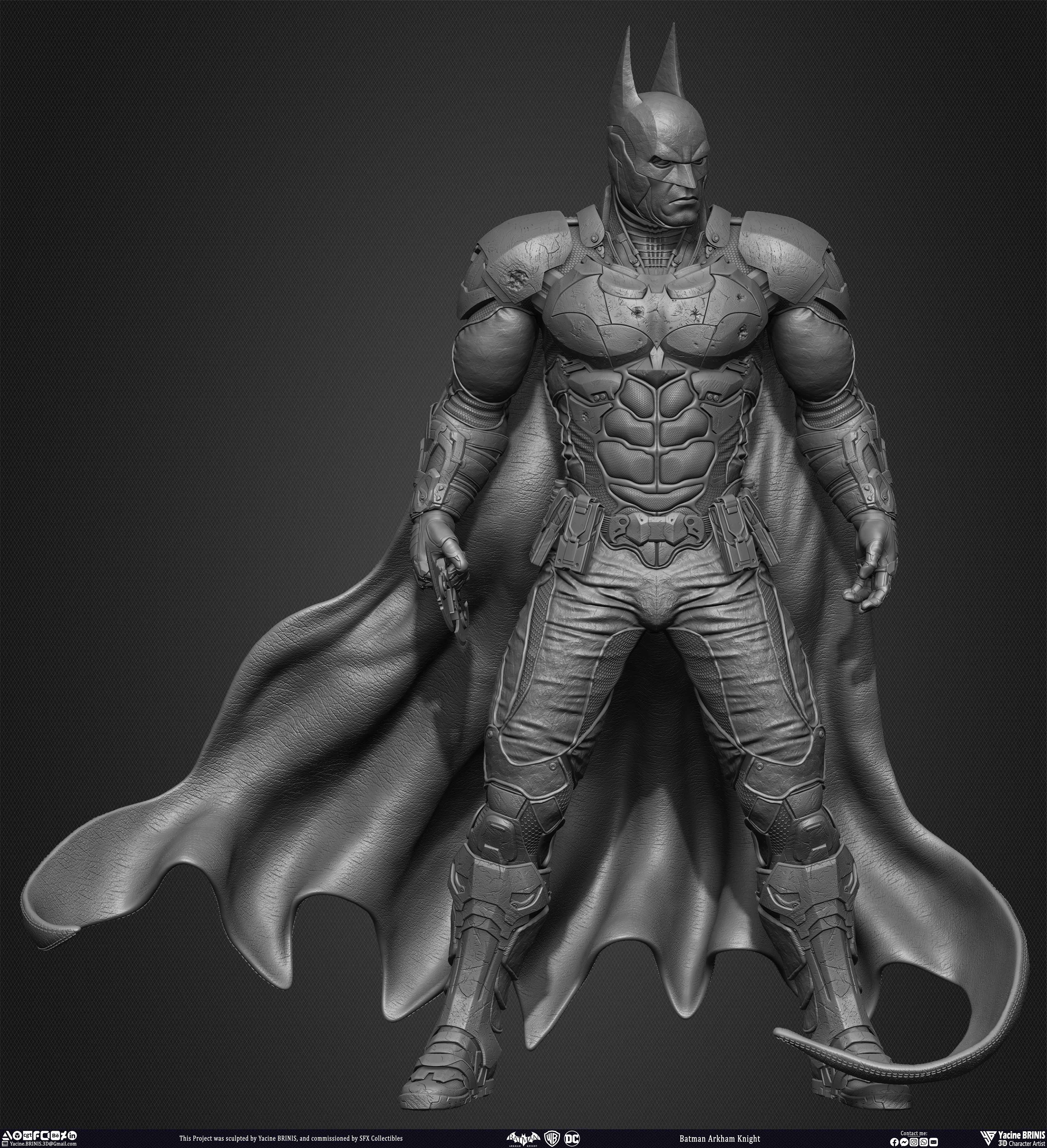 Batman Arkham Knight Warner Bros Vol 02 Sculpted by Yacine BRINIS 006