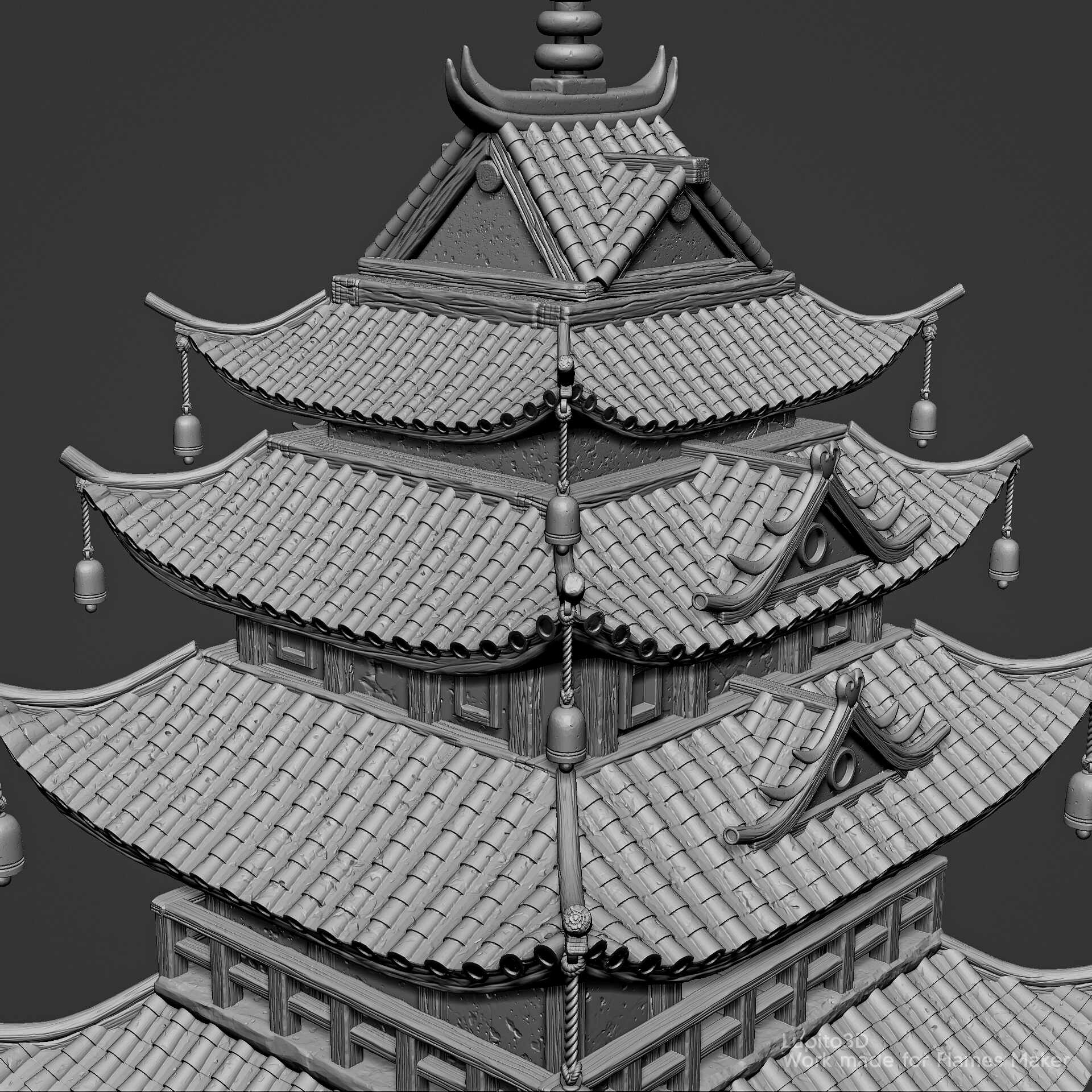 Pagoda render 10