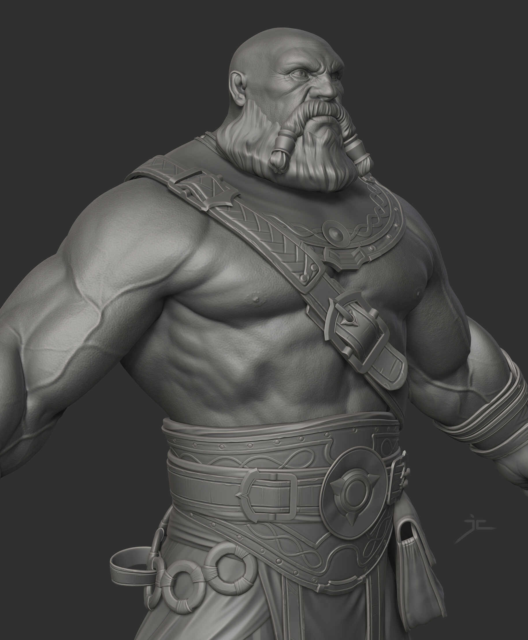 Big_Man_ZBrush_Clay_02