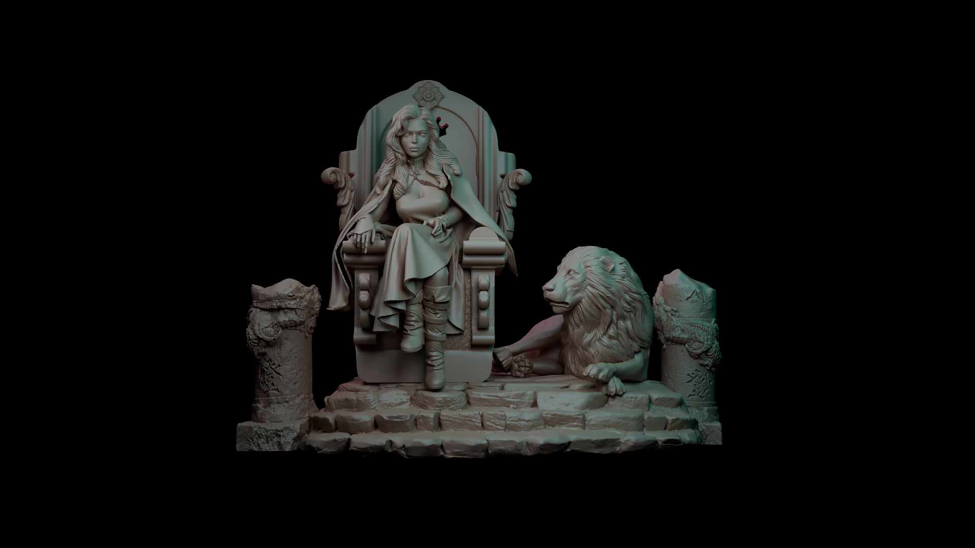 Pose 4 lion_set_1_0001