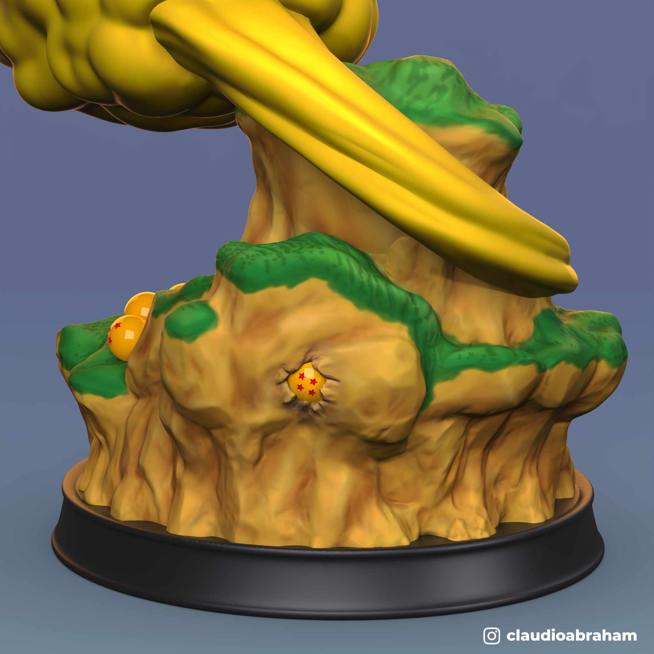 KidGokuWithFlyingNimbus_RedSuit_ByClaudioAbraham_20