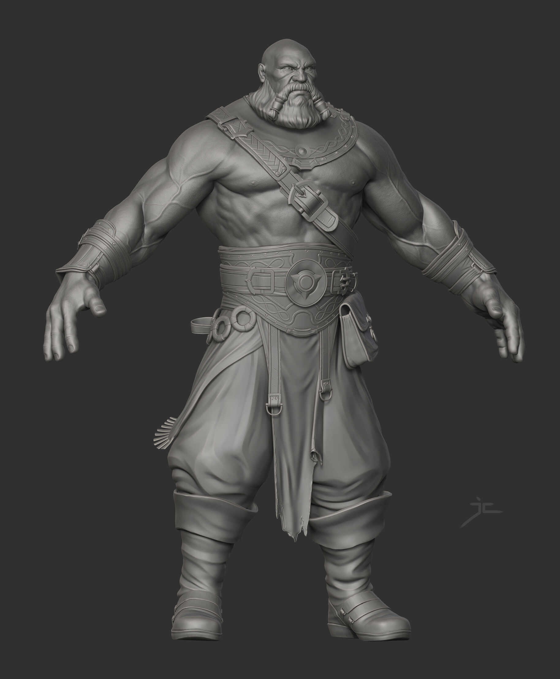 Big_Man_ZBrush_Clay_01