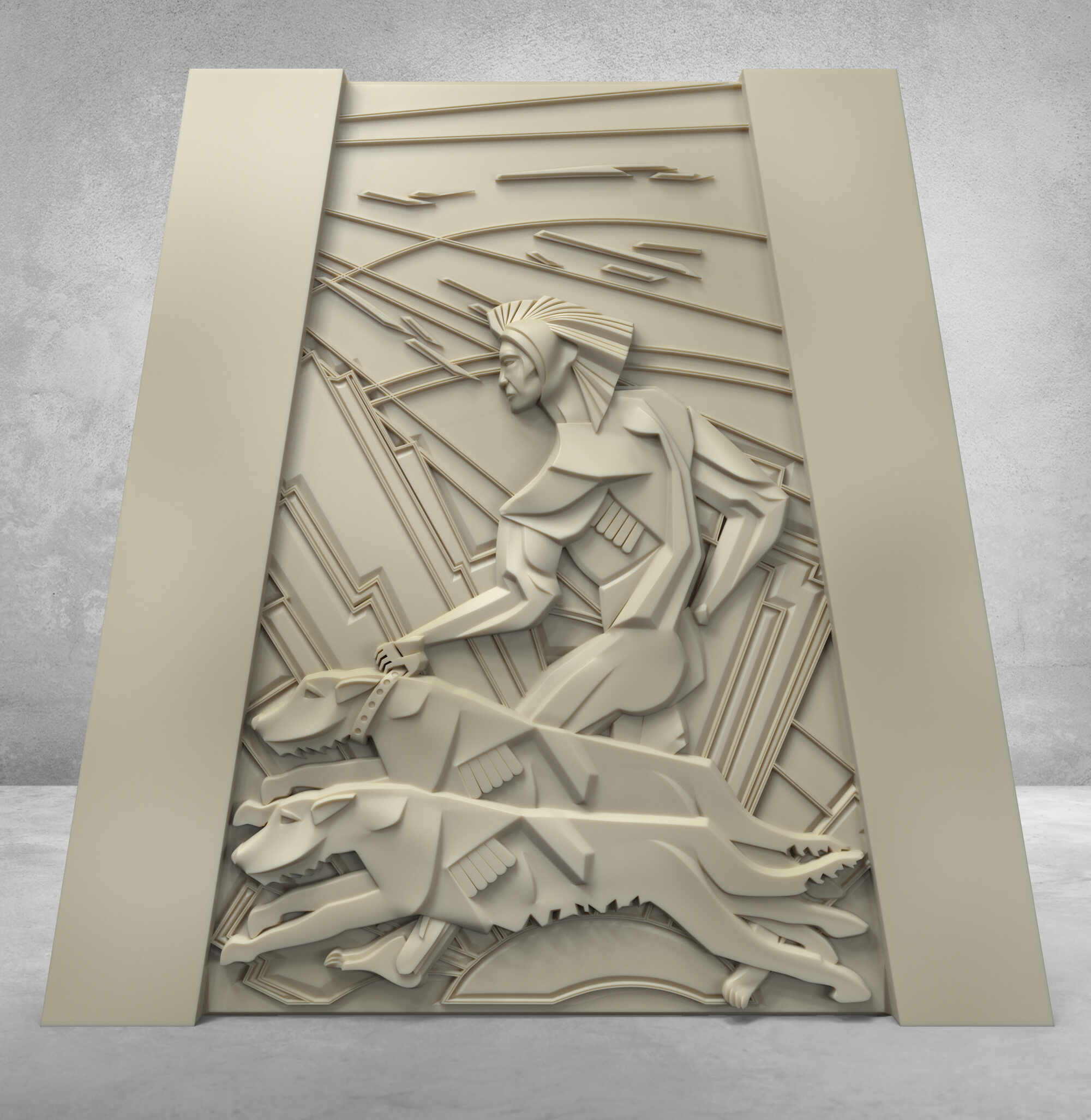 119_3DM_Int.TrantorImperialPalace_MuralofSouls_Panel02B_V01_Sculpt_SF