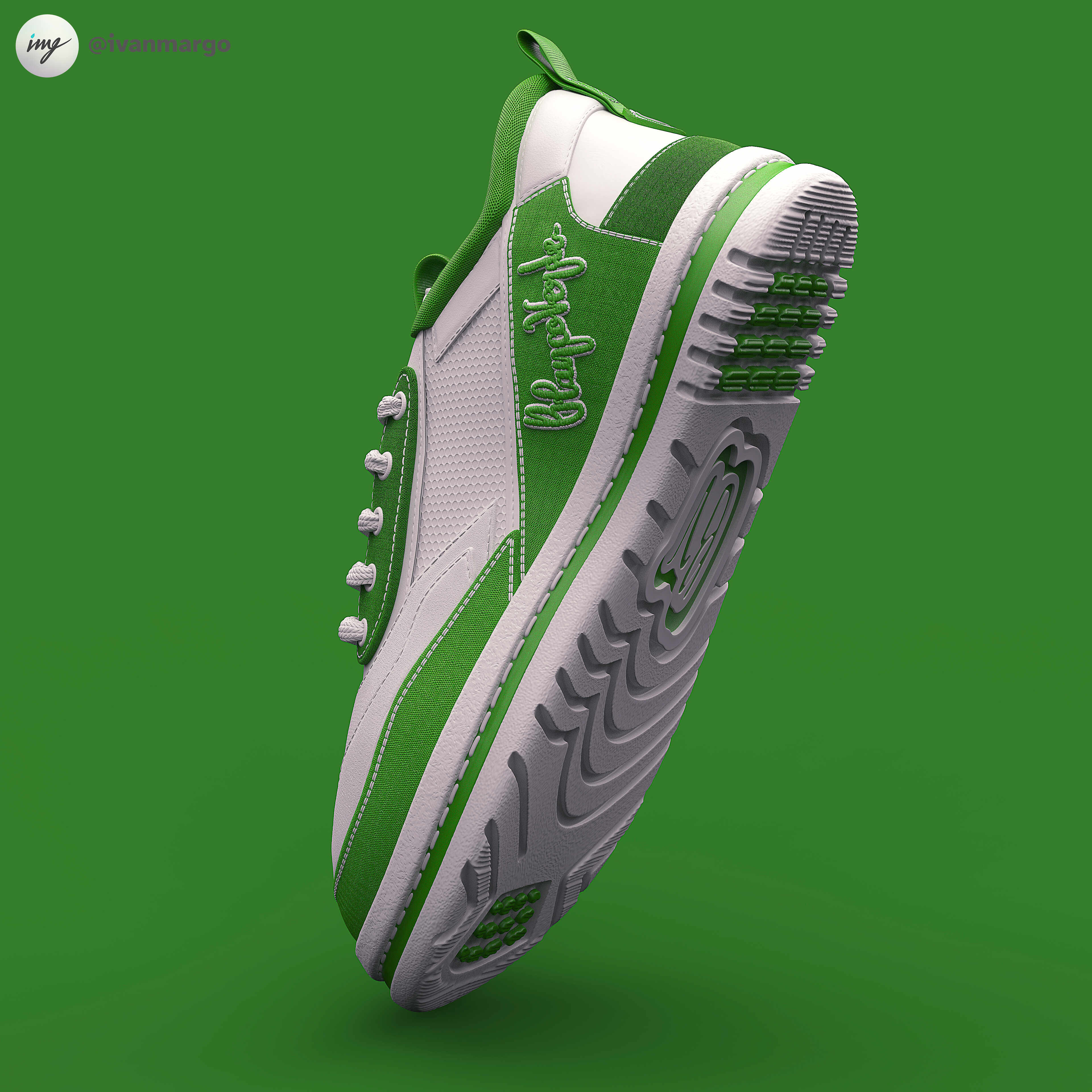 ivan_margo_diseño_zapatillas_blanco_verde_3d_concepto_unico_03