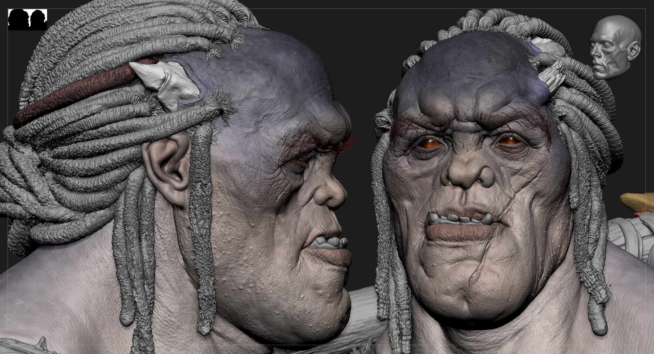 PigHunterZbrush_04_Rohit_Singh