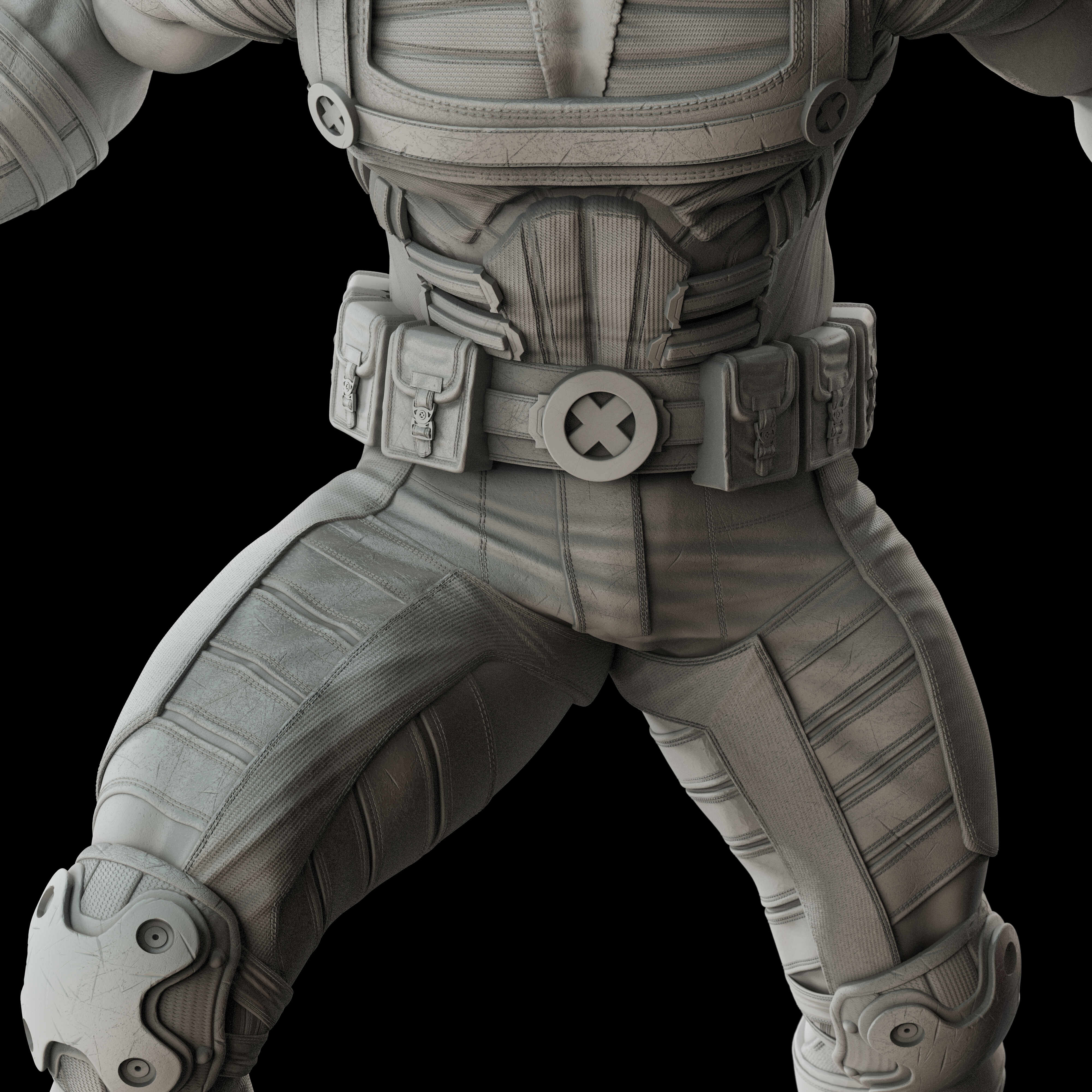 Wolverine Front Detail AO