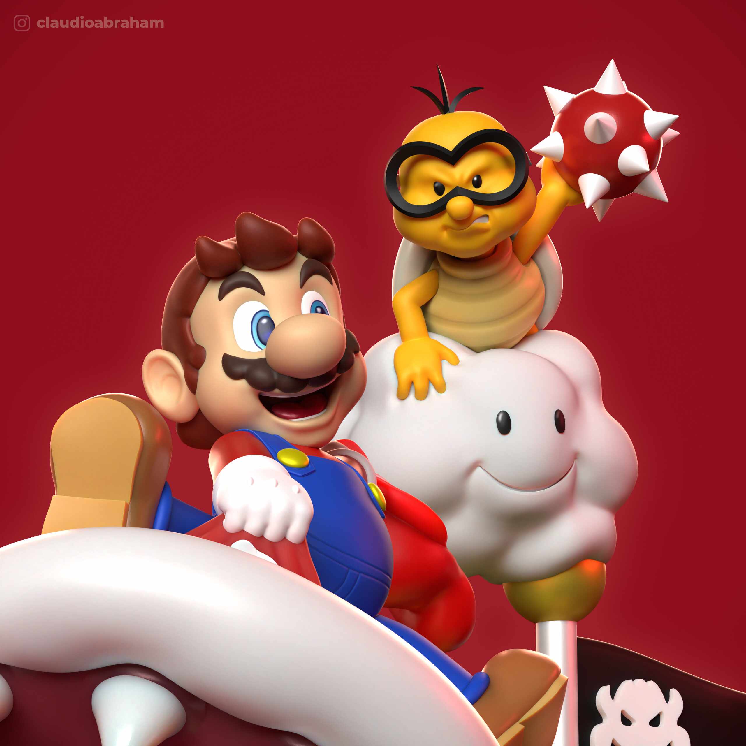 SuperMarioDiorama_ClaudioAbraham_Lakitu_02c