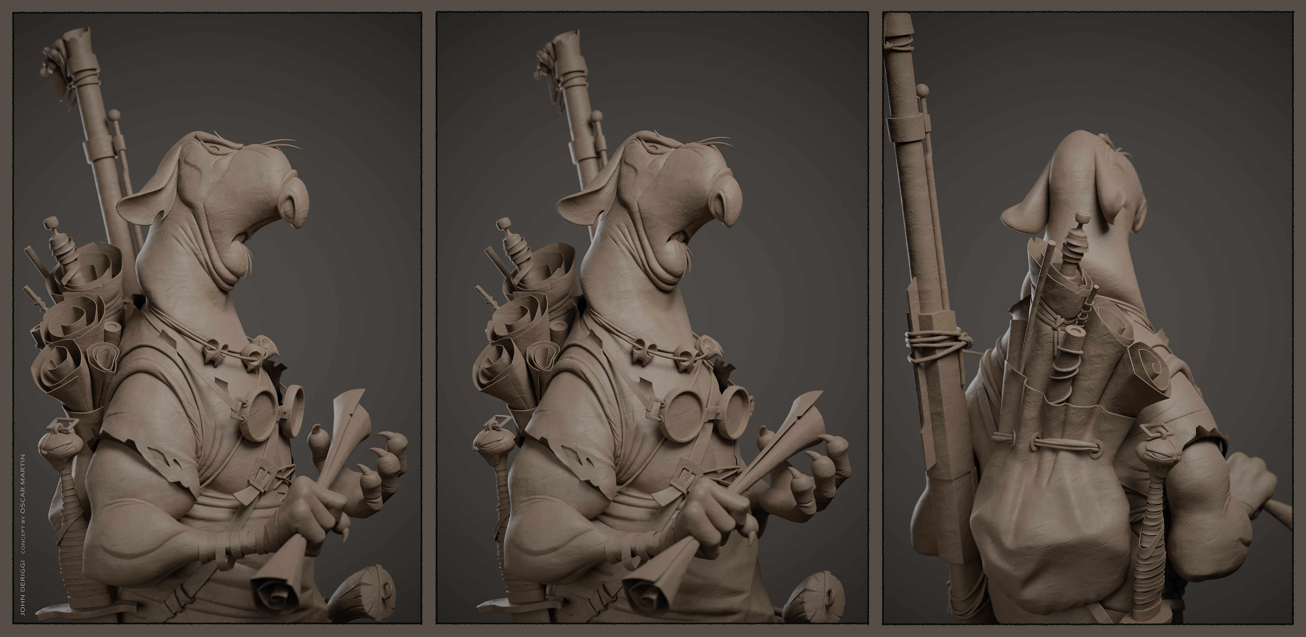 Pirate_JohnDeRiggi_Sculpt_Turntable_Tan