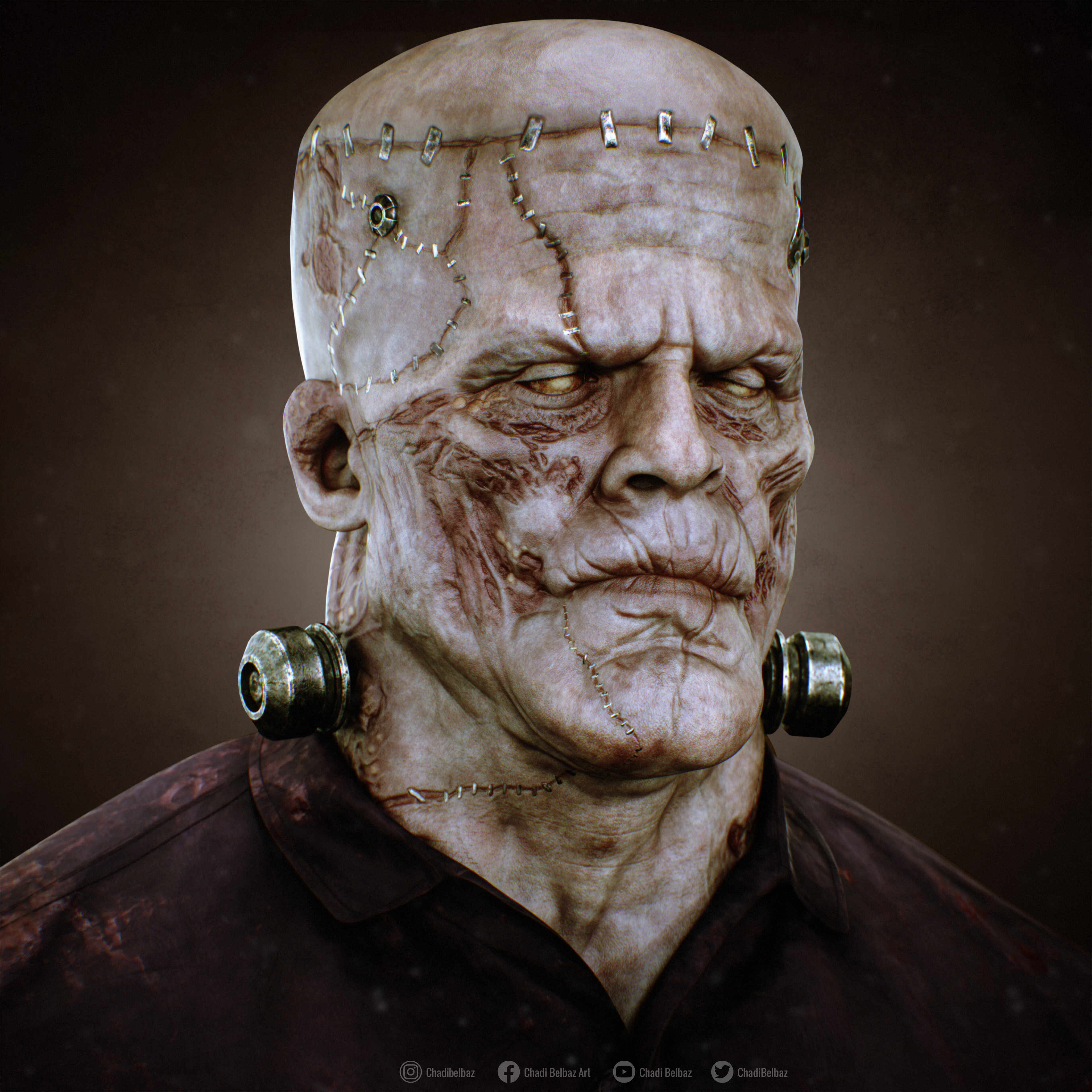 Frankenstein Monster_Render_04