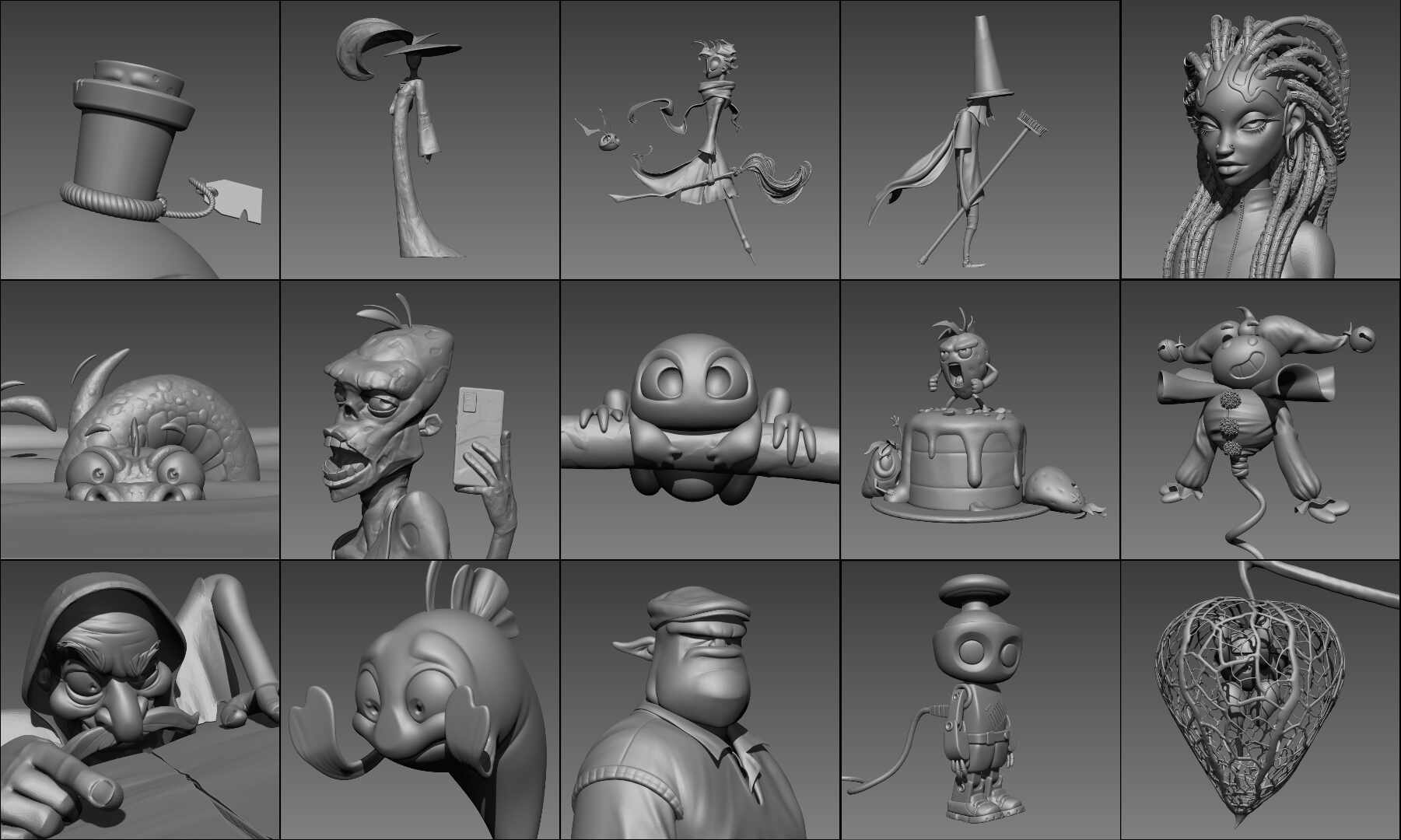 sculptober_all_Zbrush