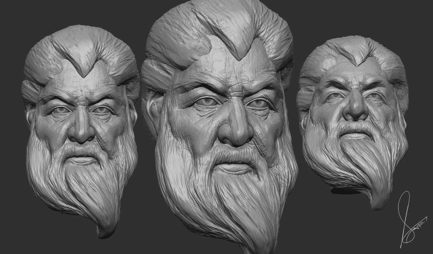 Man_digital_Sculpture_SurajitSen_Jul2025_WIP
