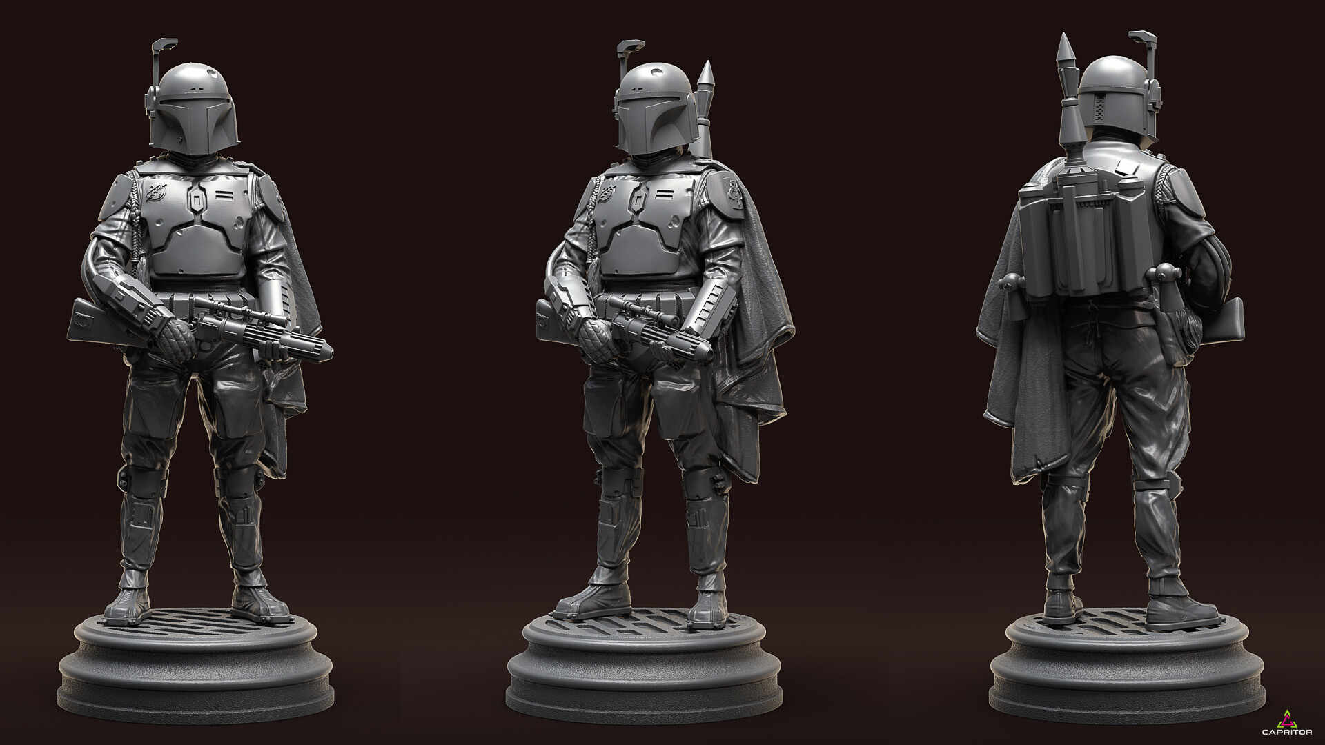 Boba Fett Clay_By_Capritor