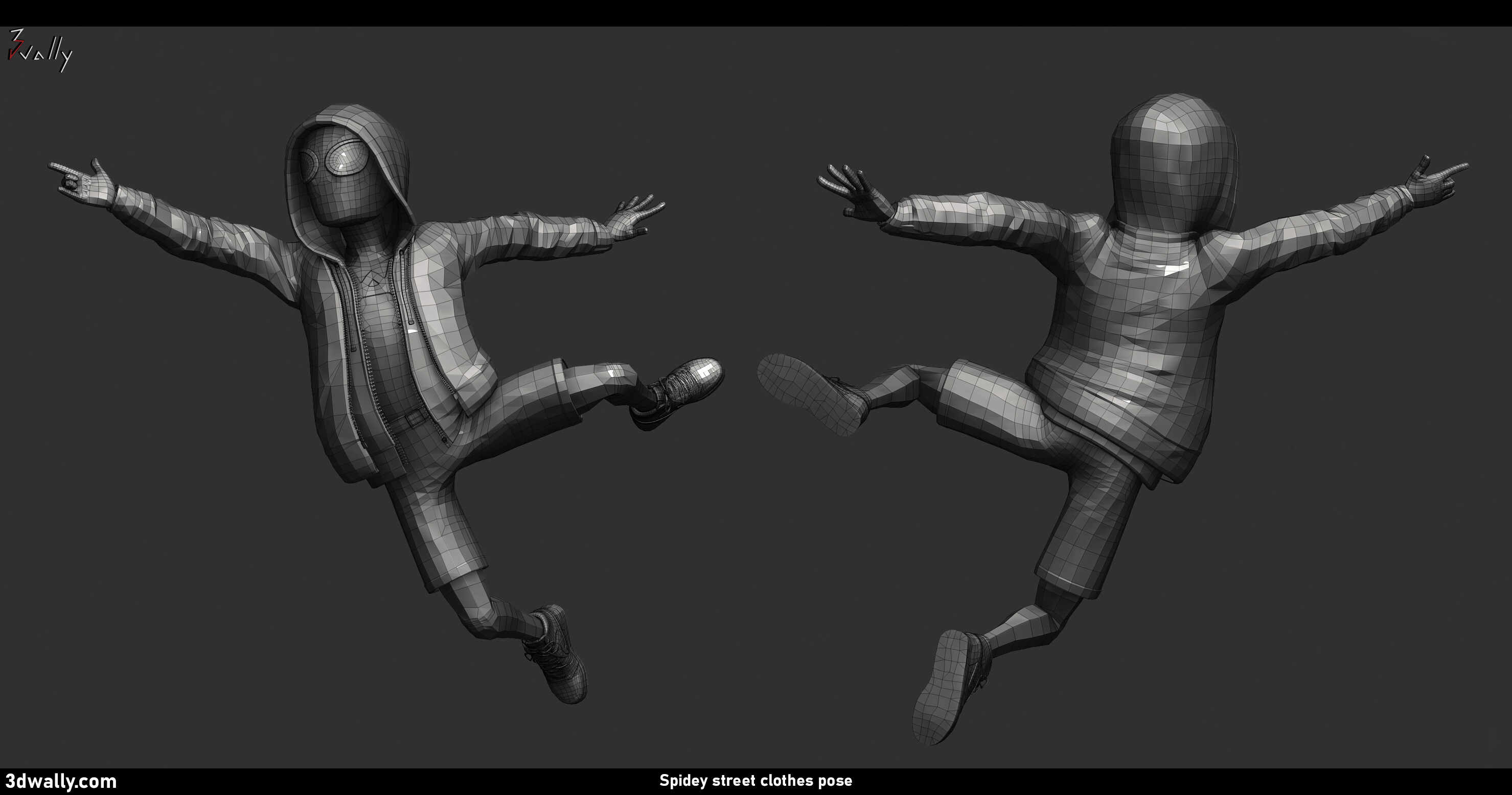 14-ayo-spidey-street-clothes-pose-wireframe