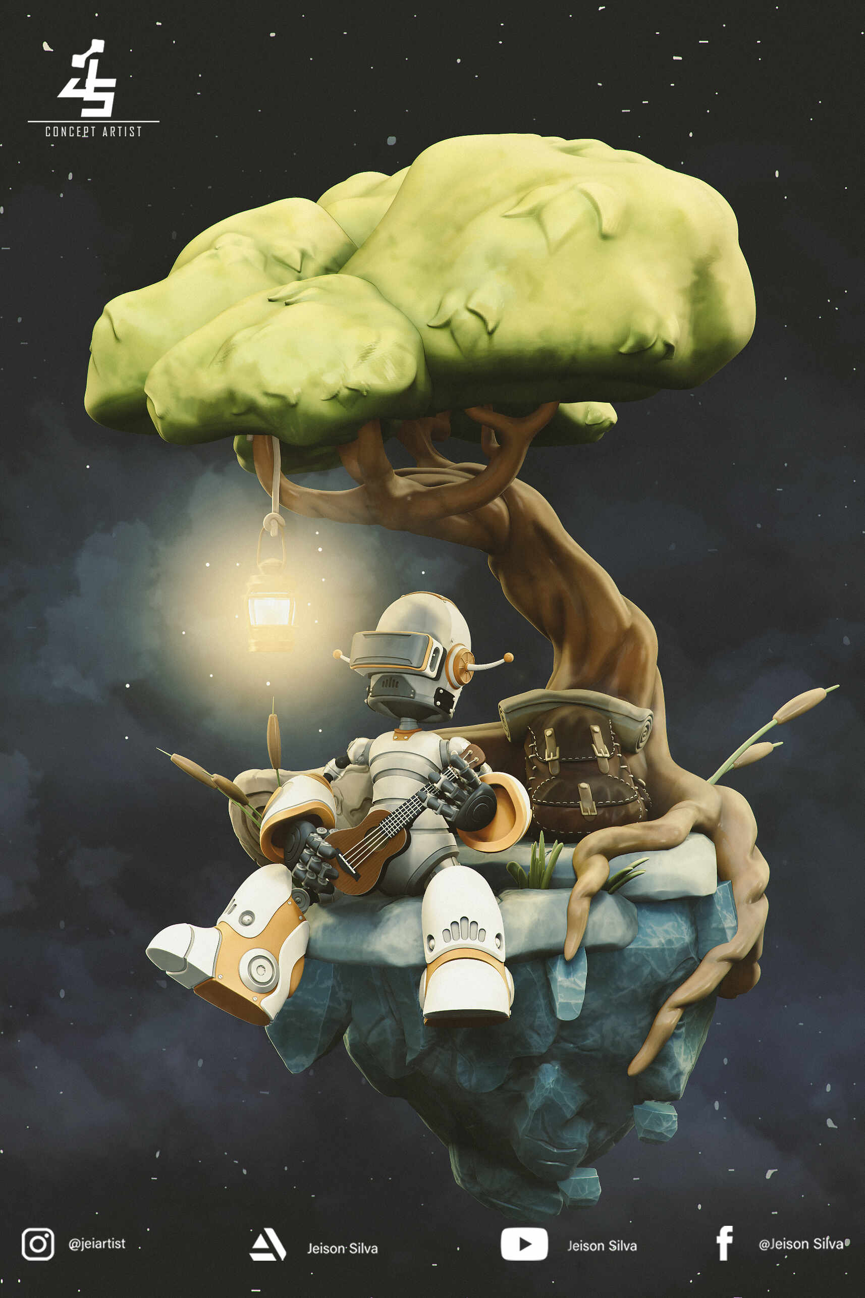 A la luz de las estrellas Render Final