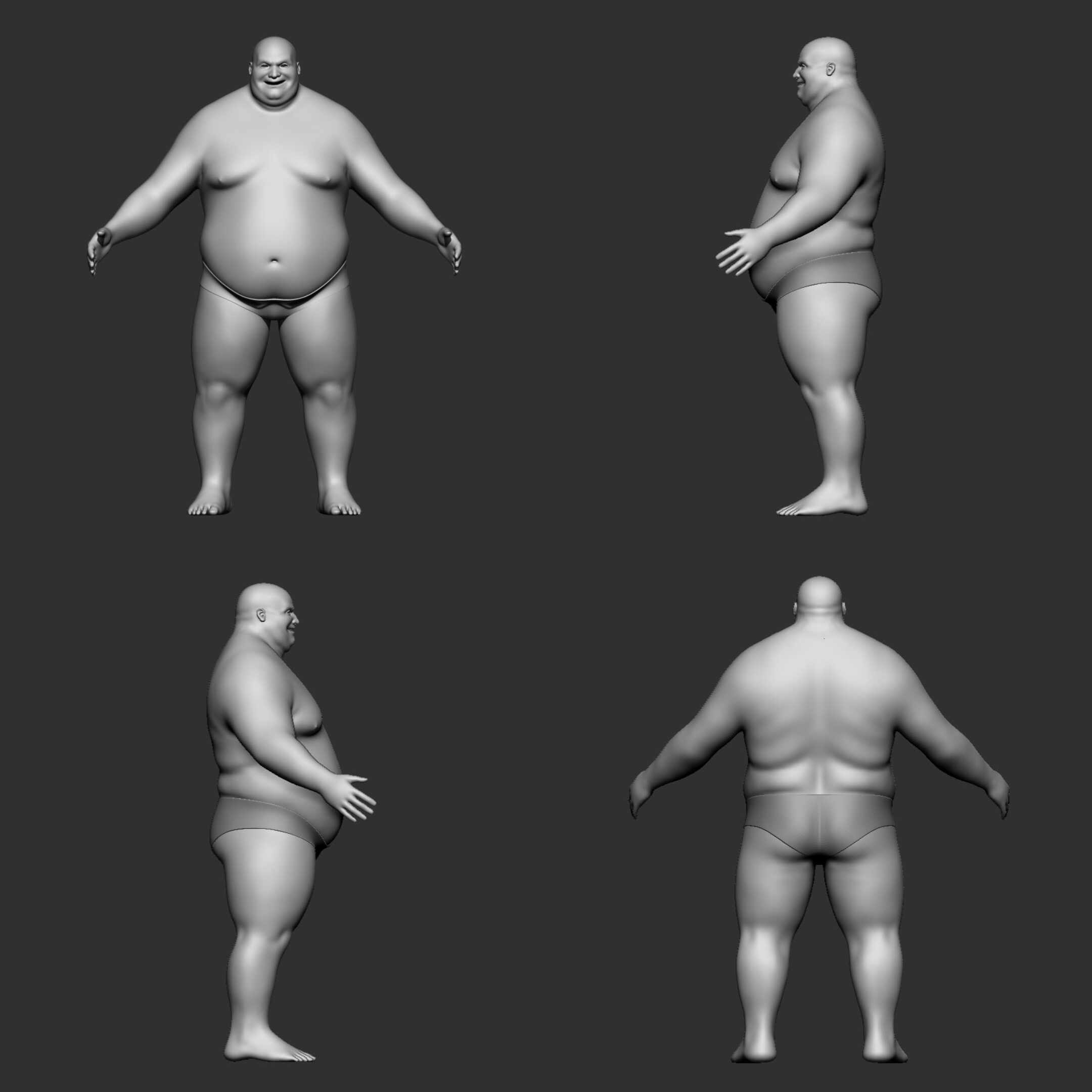 Fiery Mace ZBrush Body