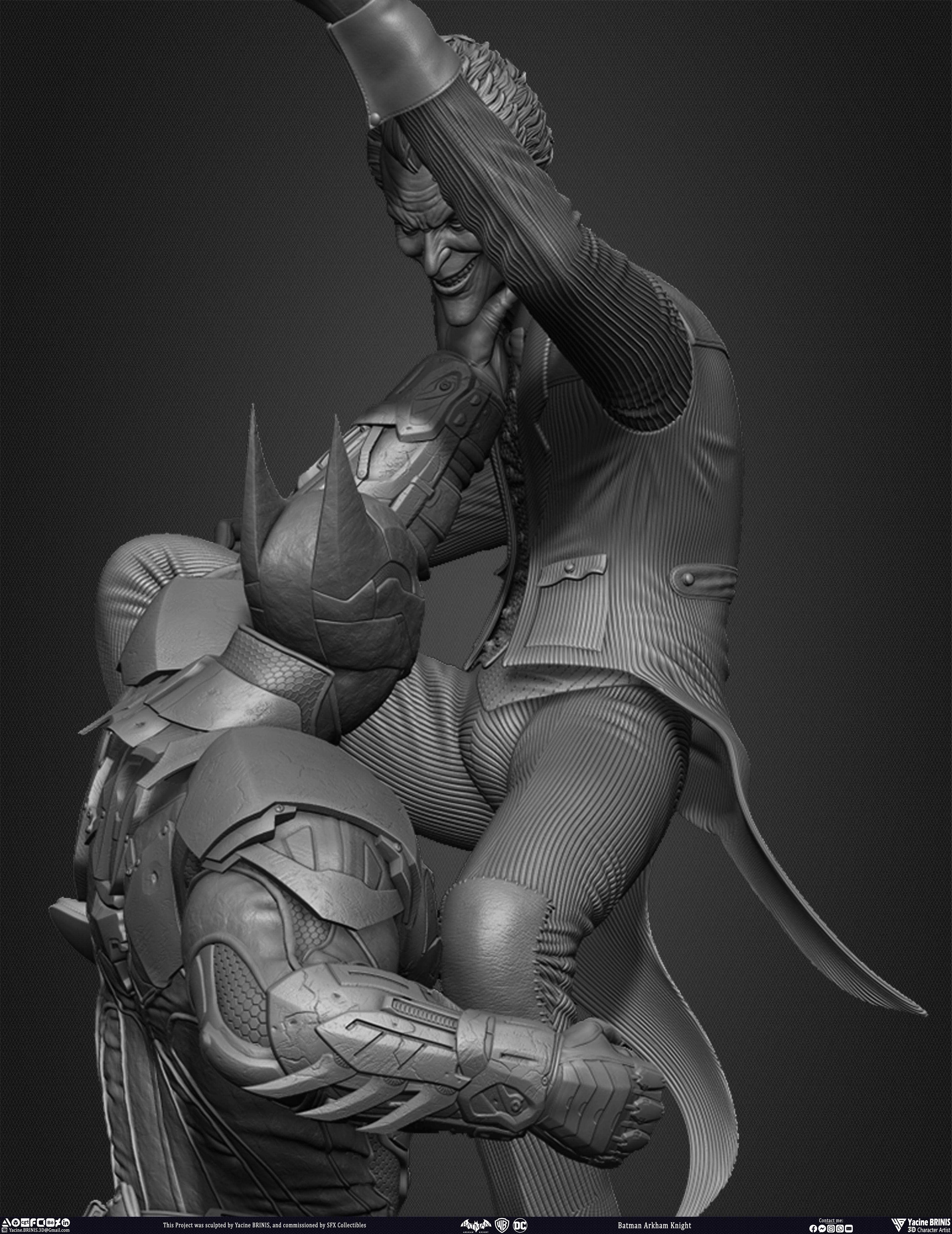 Batman Arkham Knight and Joker Worner Bros Vol 06 Sculpted by Yacine BRINIS 017