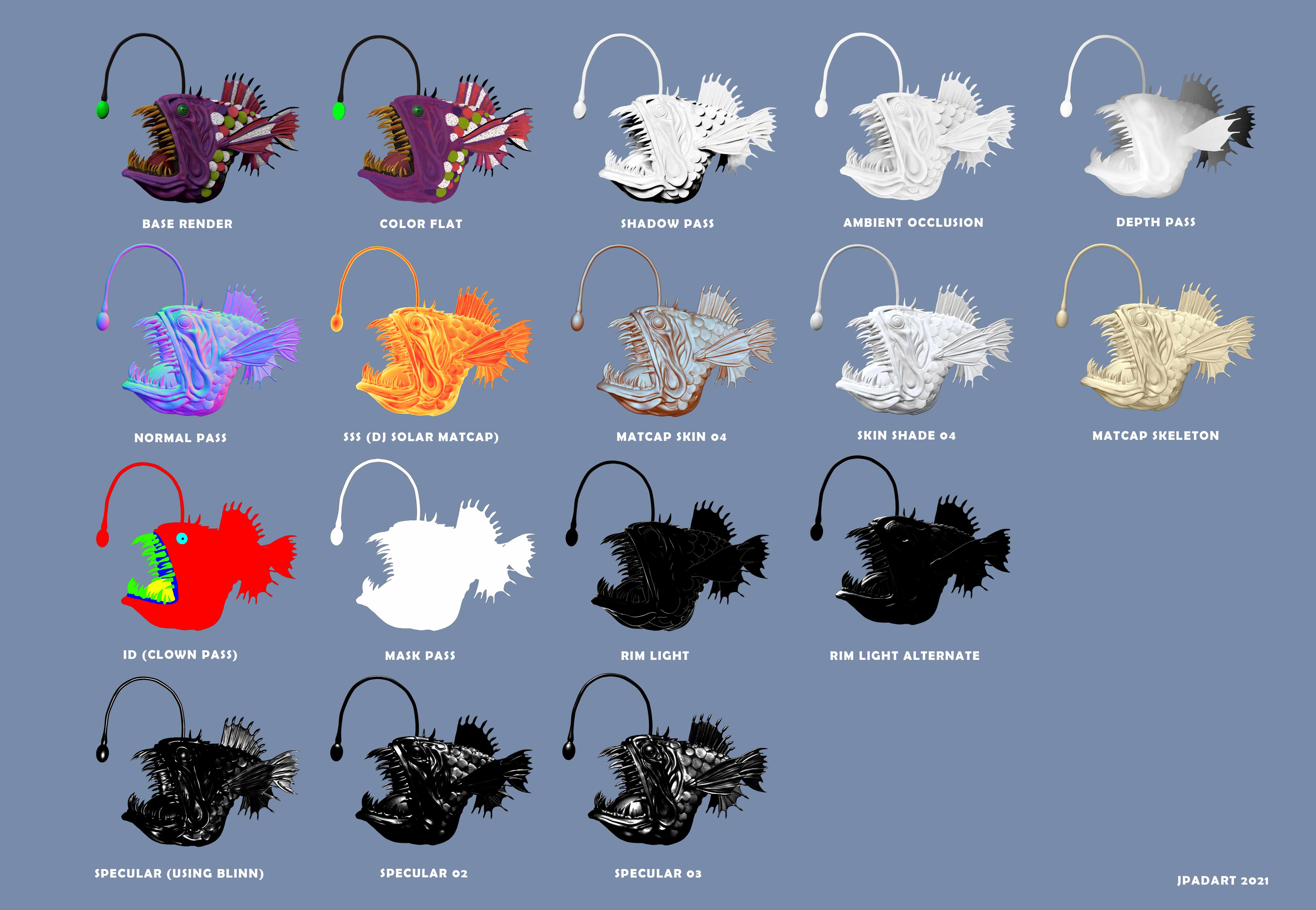 Render Passes JPadArt 2021