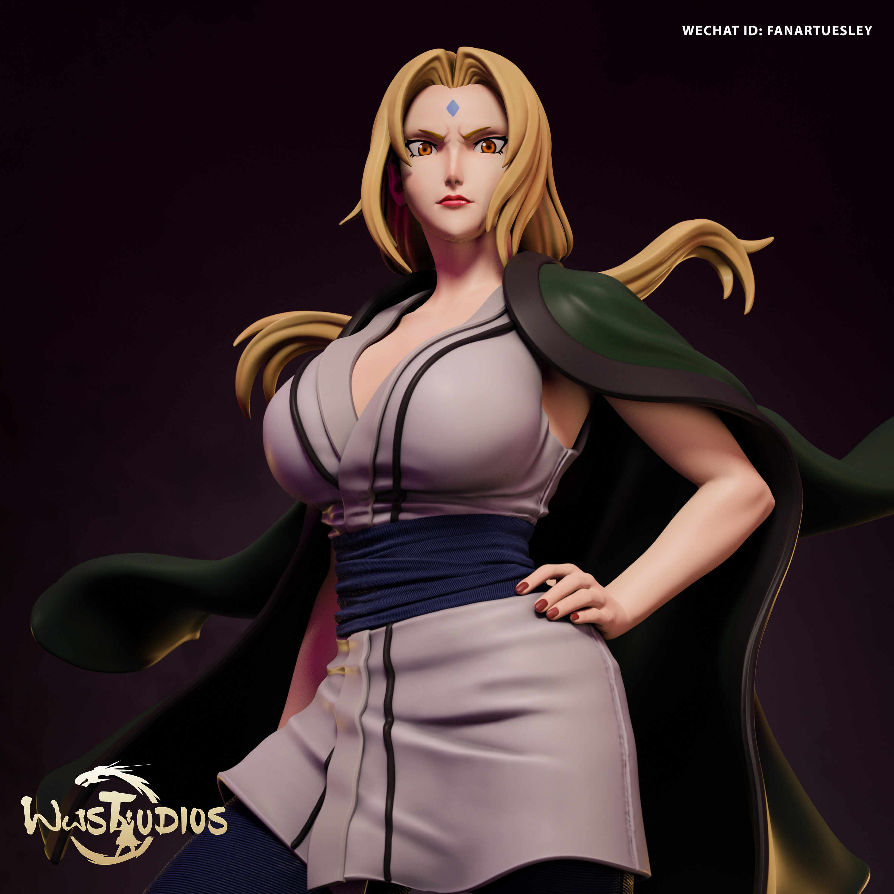 FanArtUesley-Tsunade-002