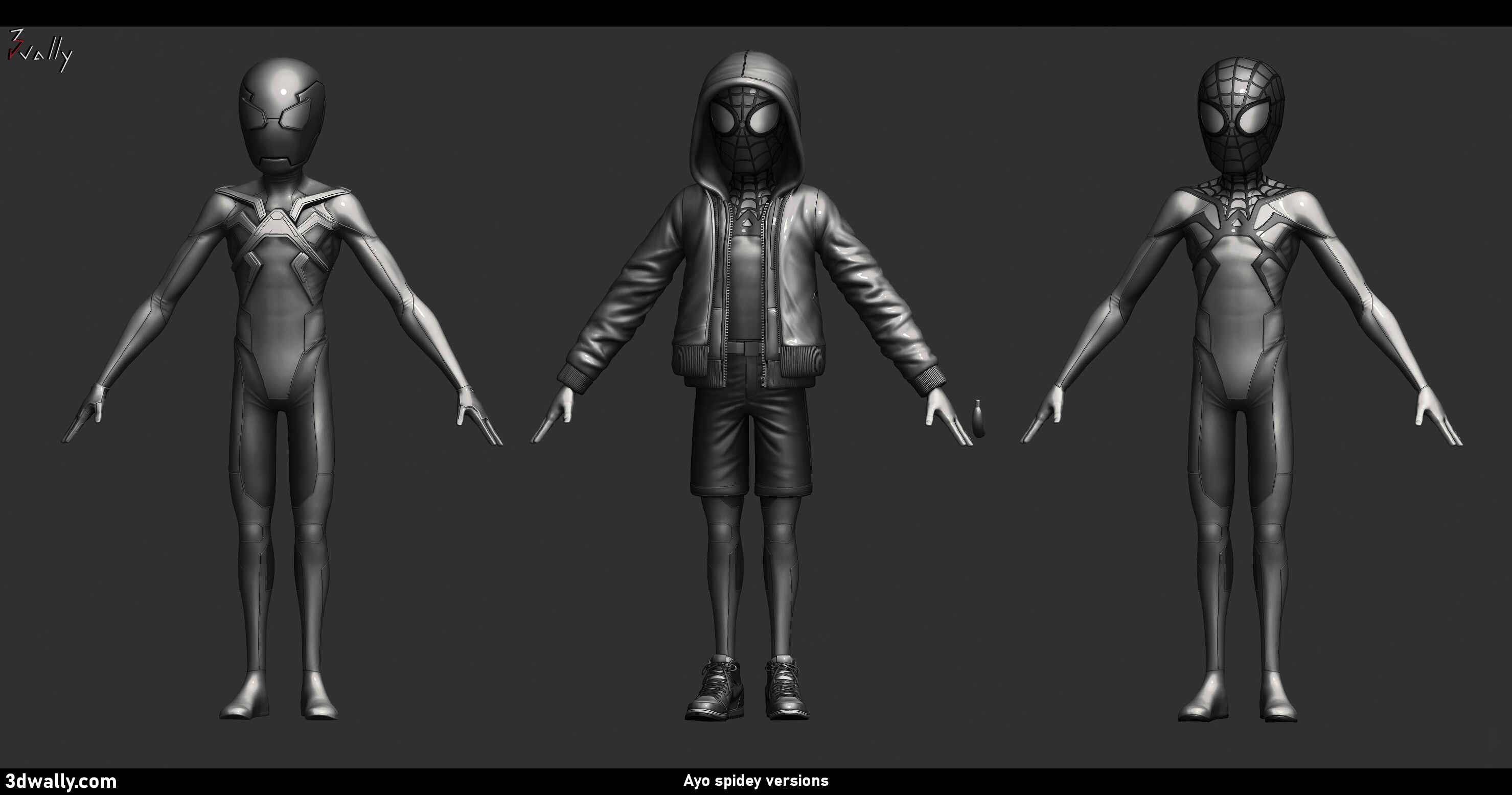3-ayo-spidey-suits