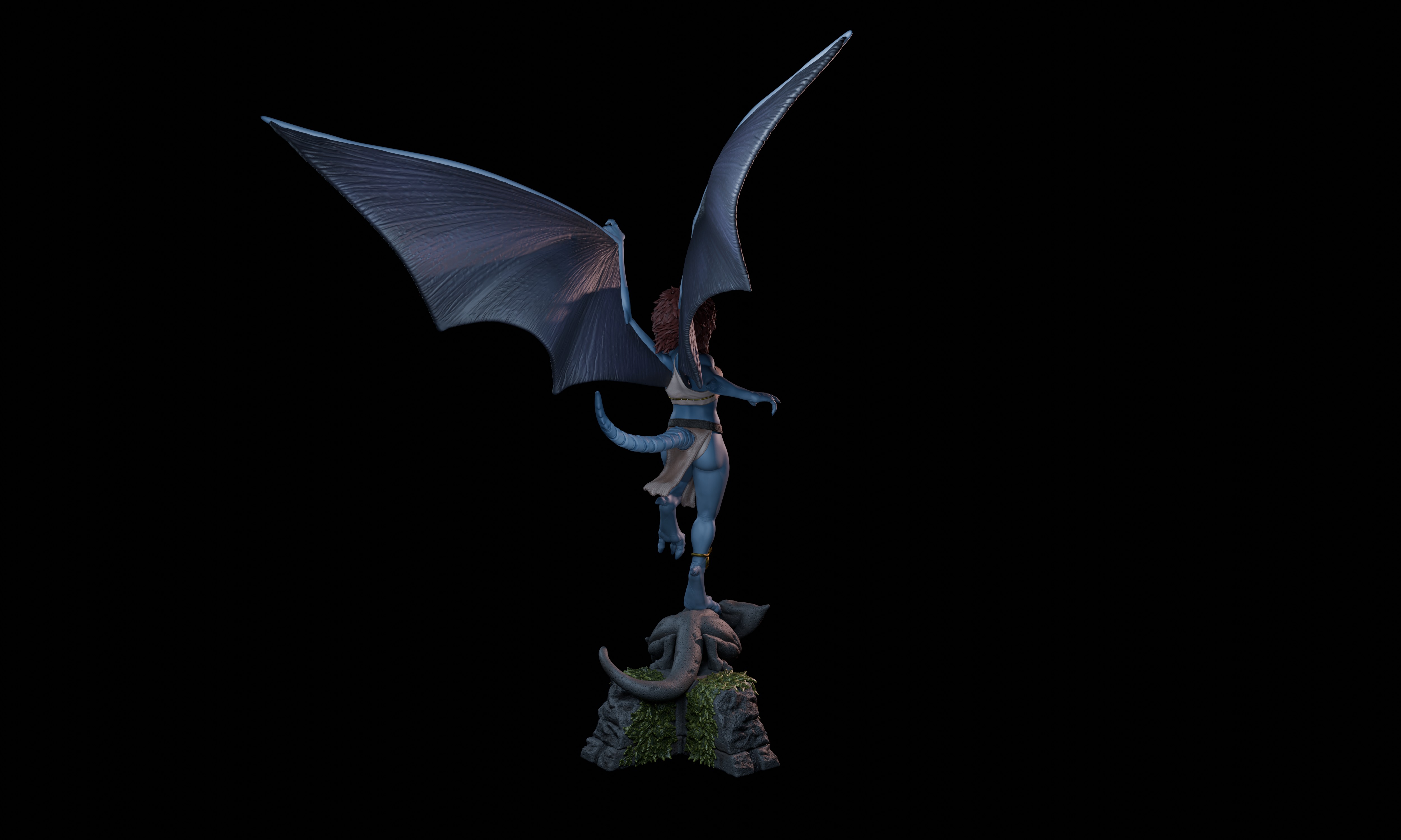 demona blackground back