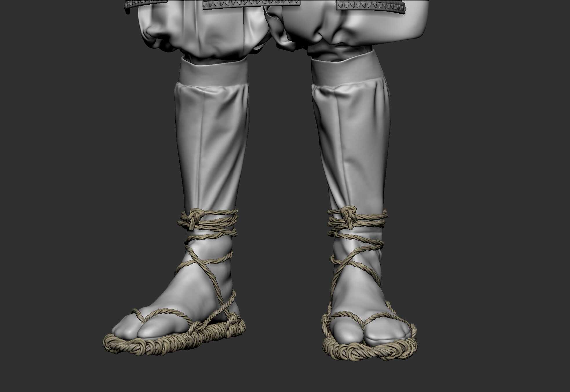 ZBRUSH_Sandals