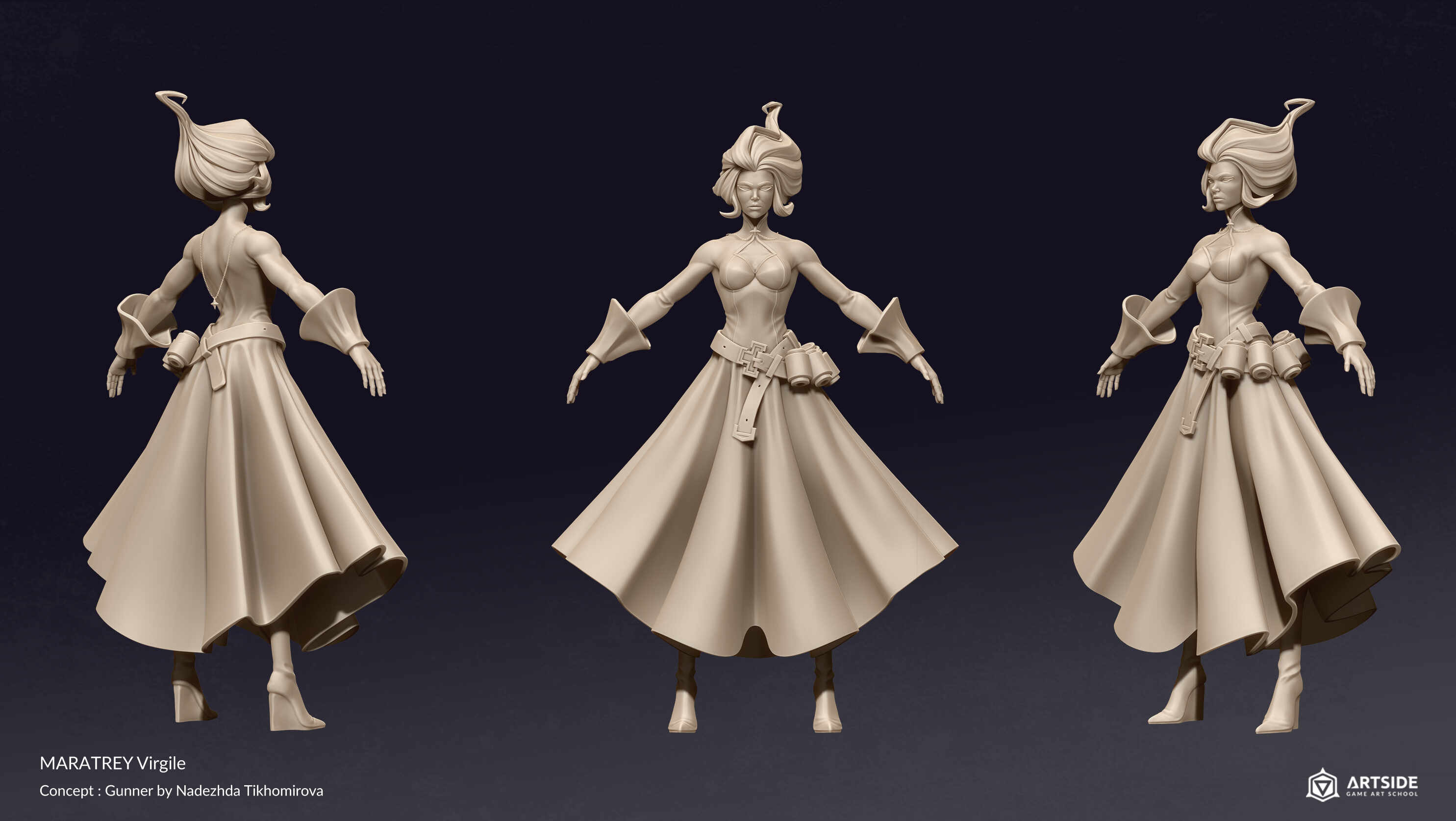 MARATREY_Virgile_Gunner_Sculpt