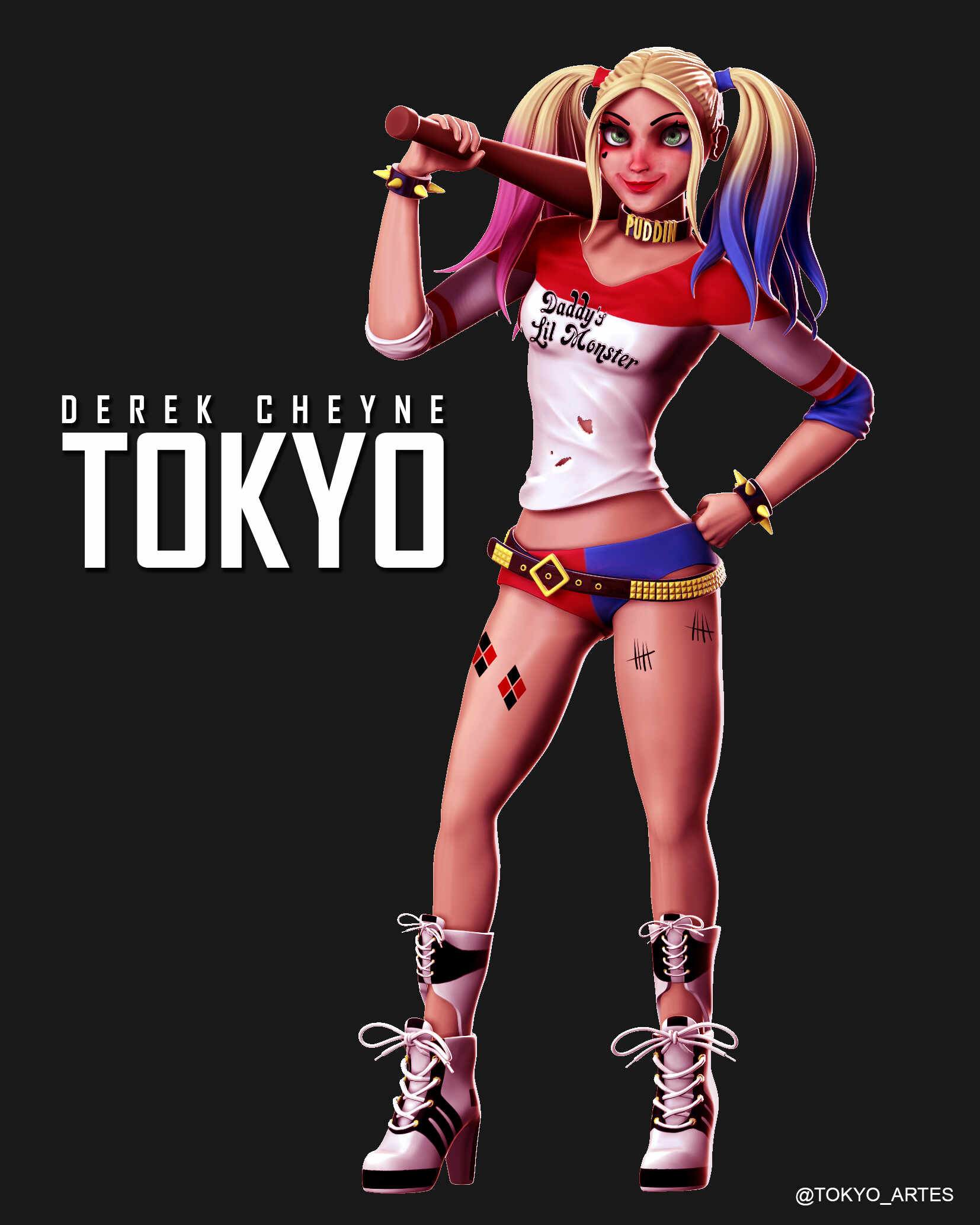 3_tokyo_artes_Harley Quinn