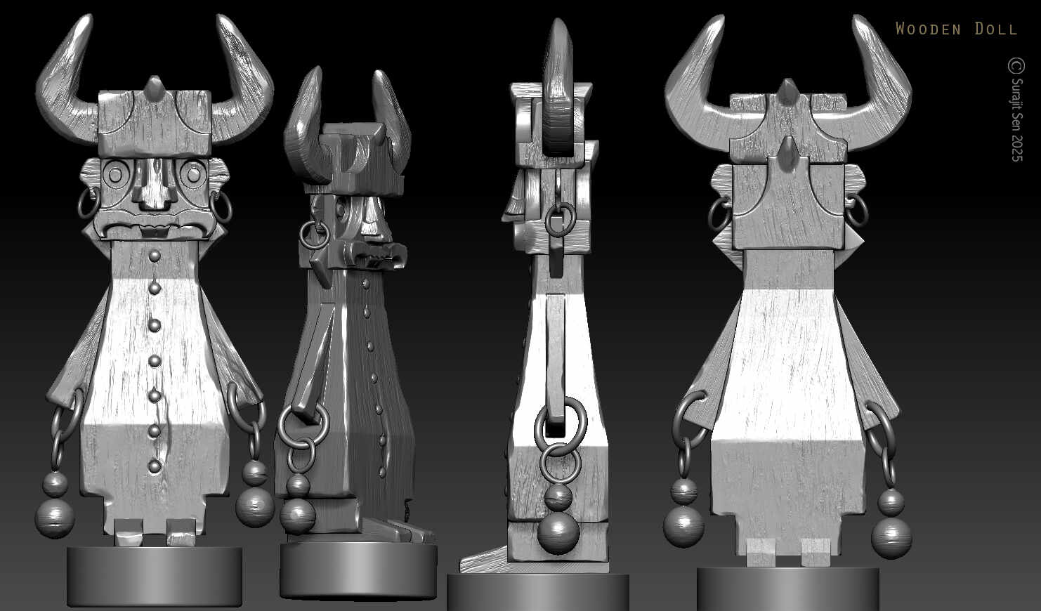 Wooden_Doll_Digital_Sculpture_SurajitSen_WIP