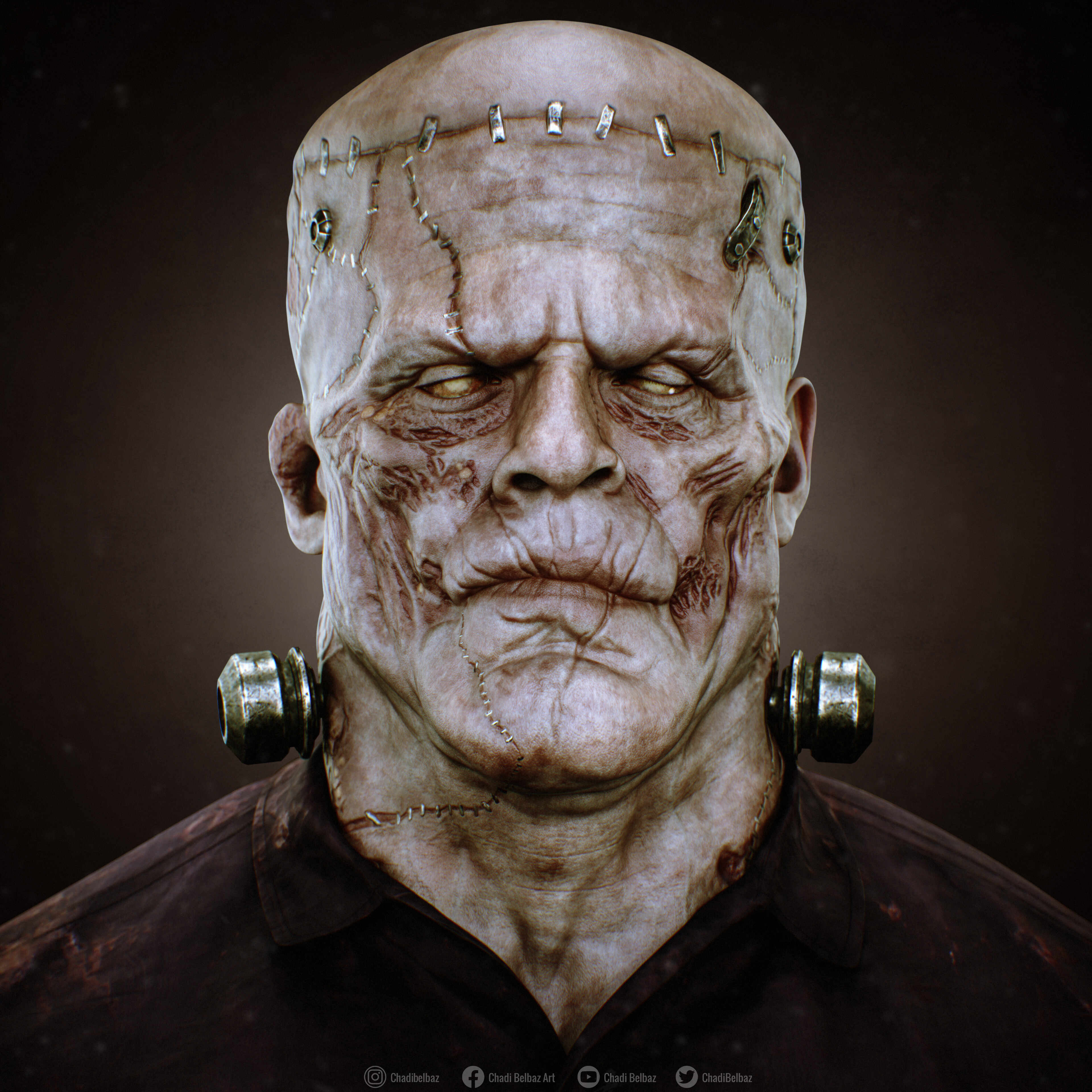 Frankenstein Monster_Render_03