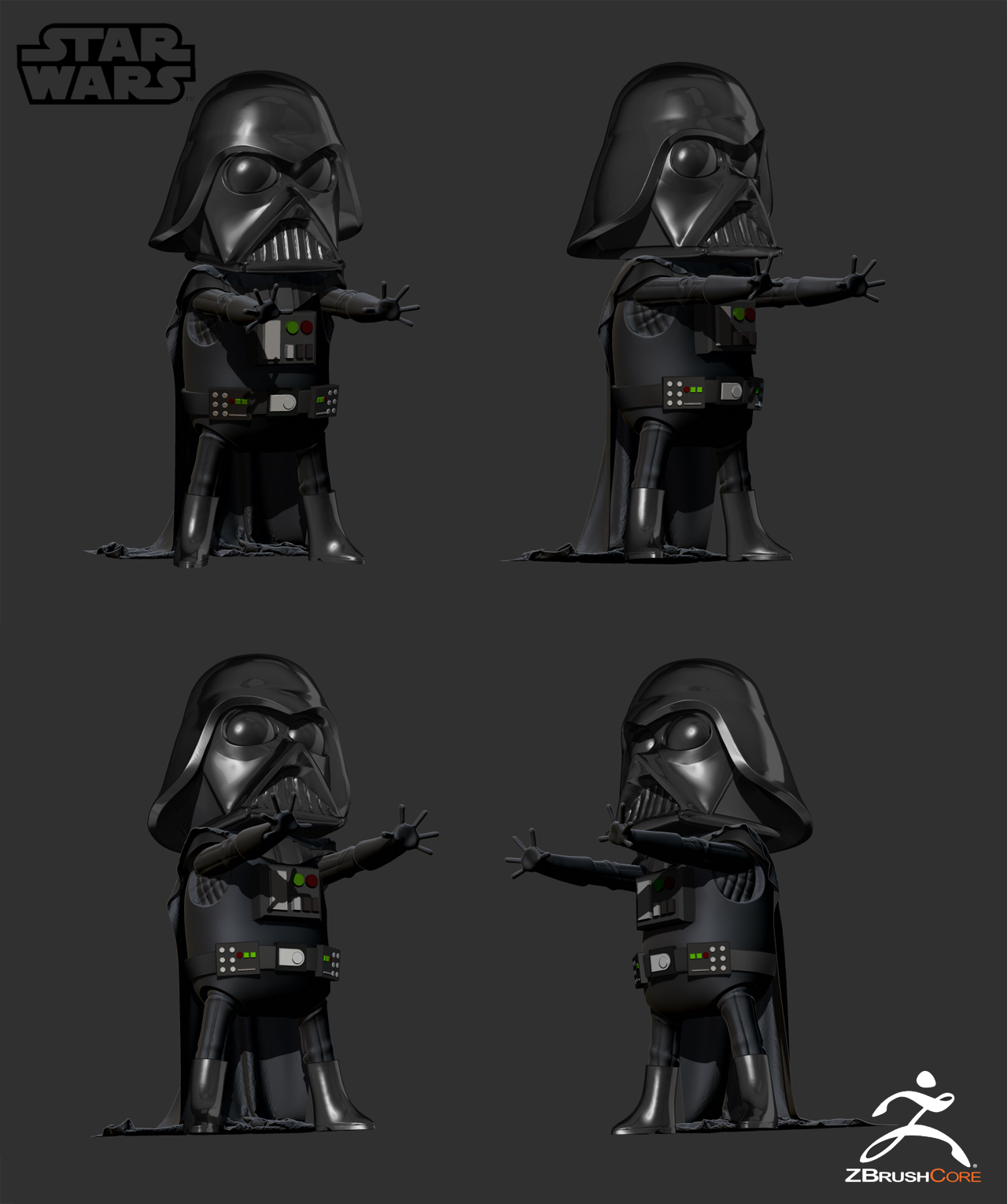 DarthVader_Young_ZbrushCore