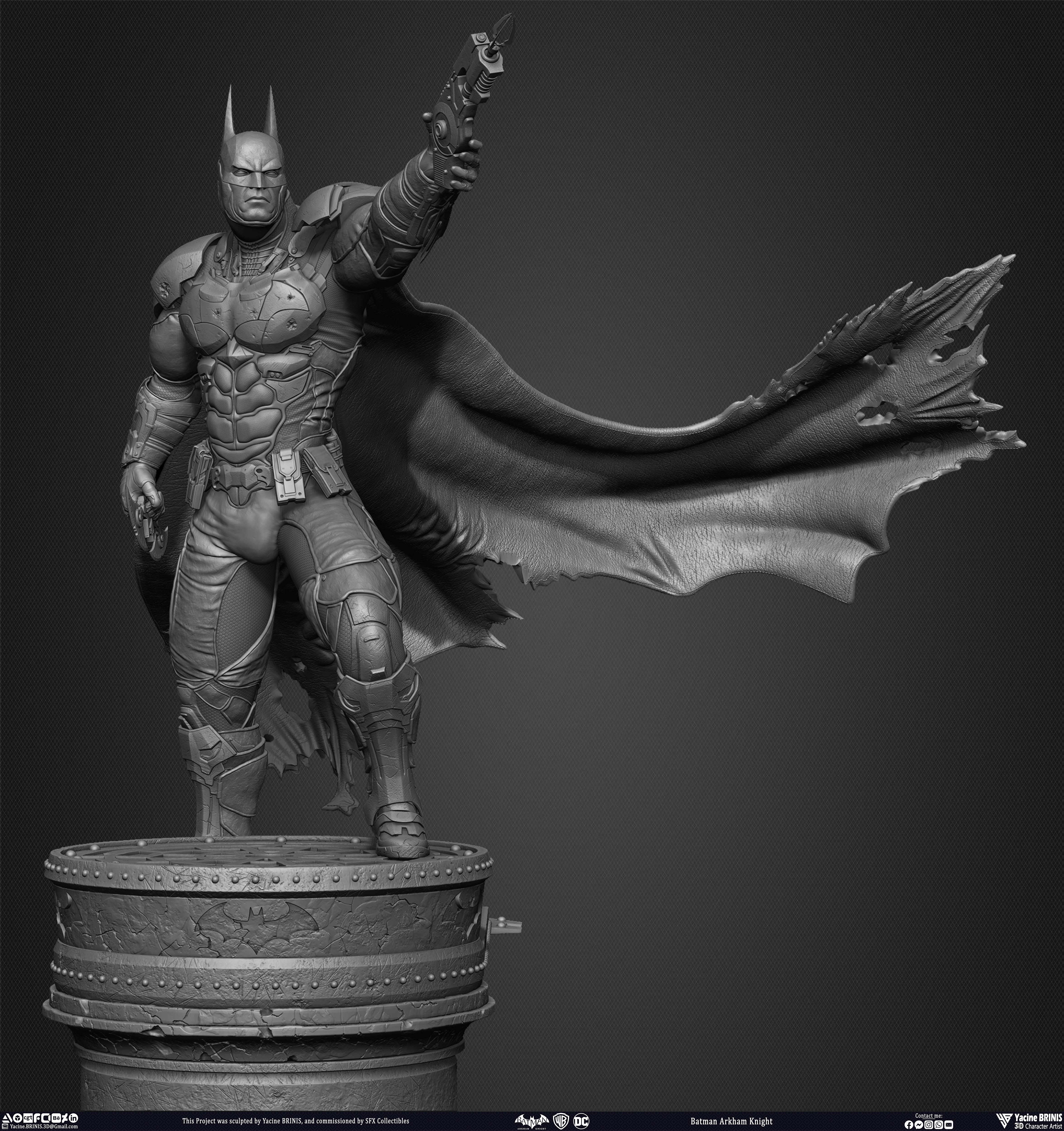 Batman Arkham Knight Worner Bros Vol 05 Sculpted by Yacine BRINIS 006