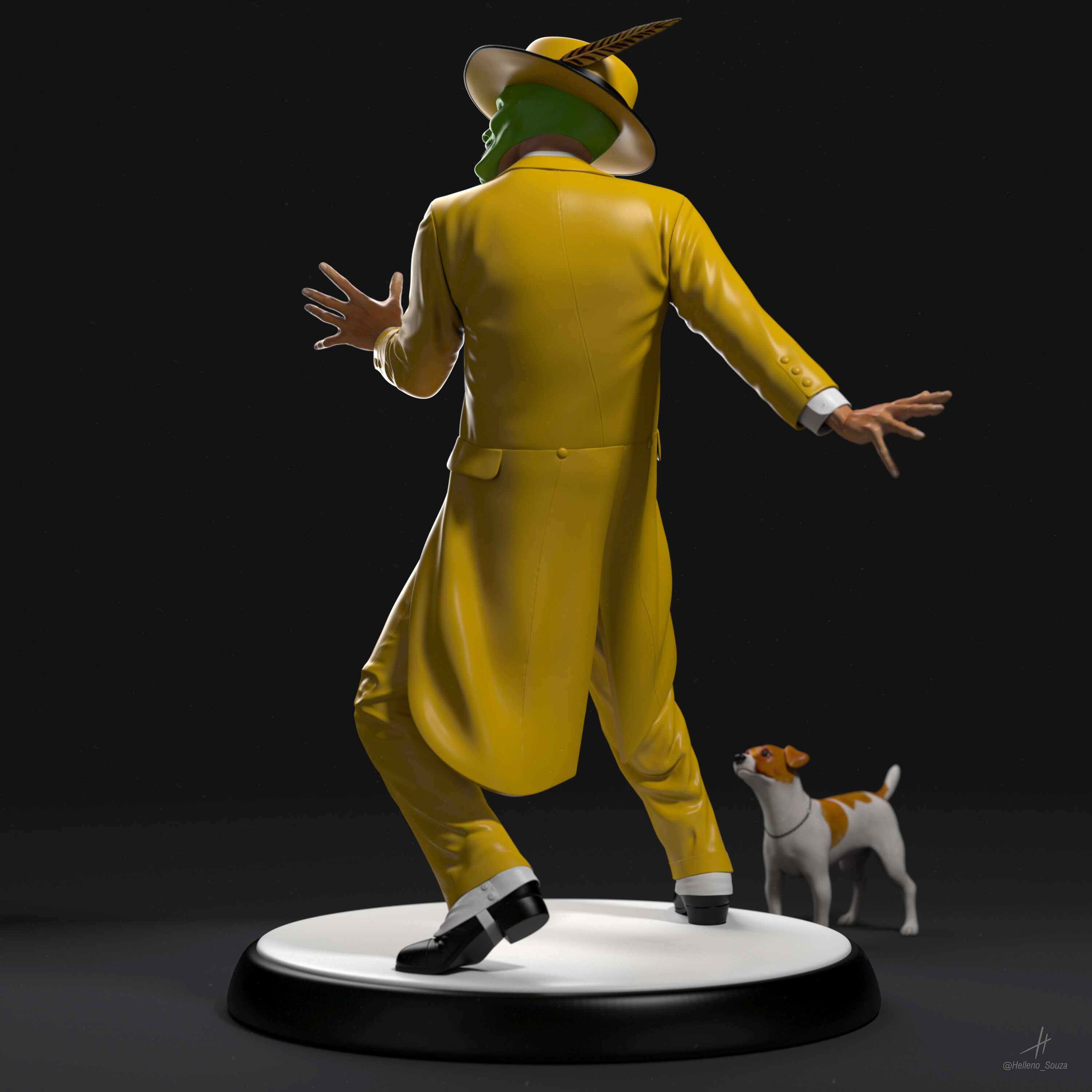 Milo e The Mask - Render3DSMax 07 (Look Left) (Ass)
