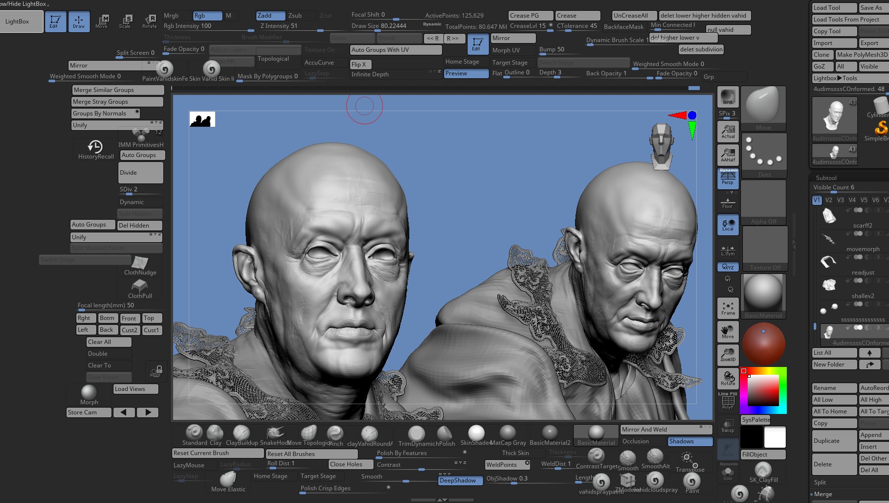 rubens zbrush vahid ahmadi